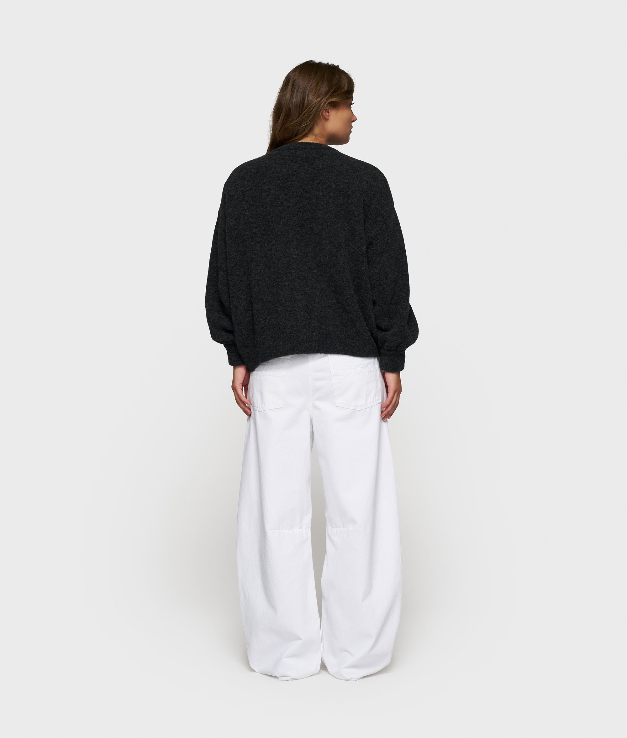 10Days Cardigan soft baseball knit cardigan