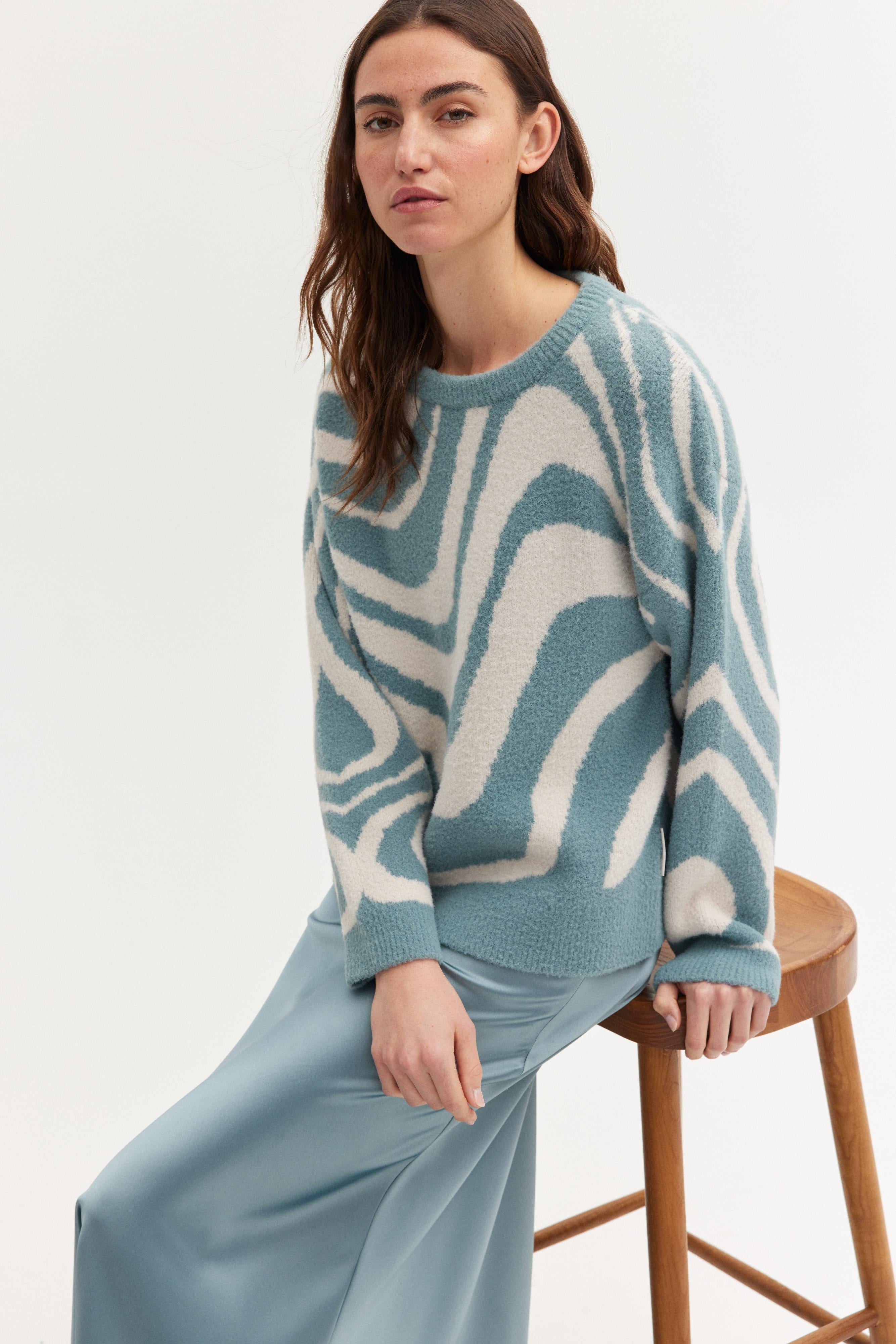 The Fashion People Jacquard Pullover