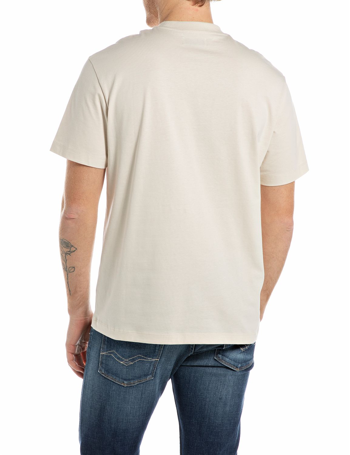 Replay T-Shirt relaxed fit mit Druck M3281