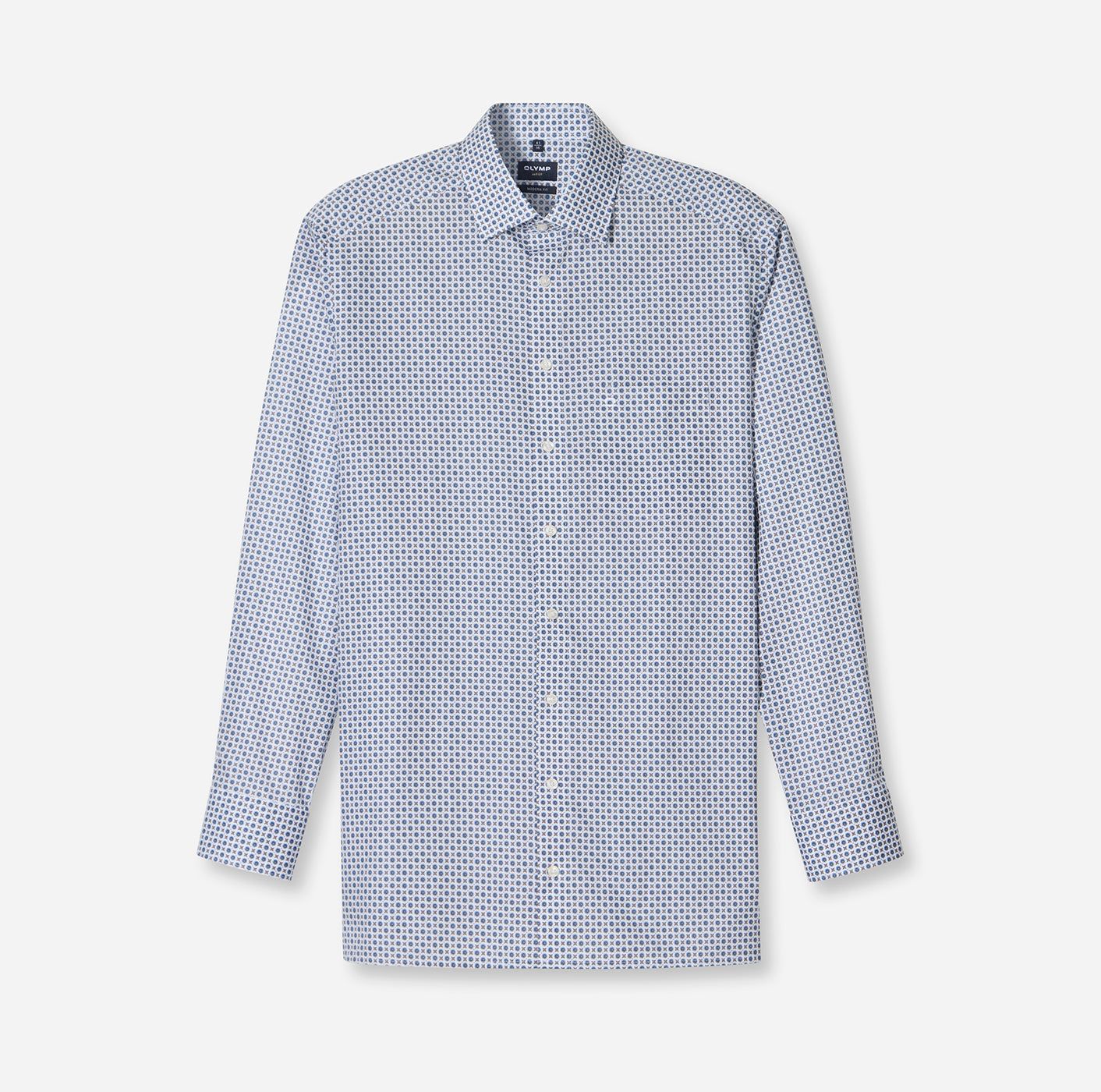 OLYMP Businesshemd Luxor, modern fit, Marine