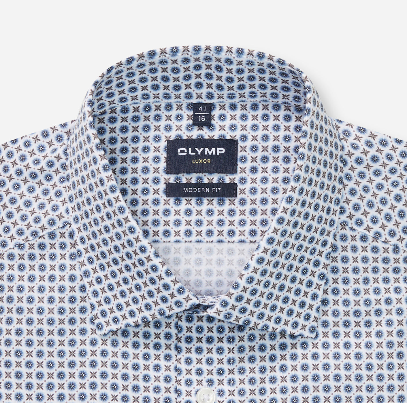 OLYMP Businesshemd Luxor, modern fit, Marine