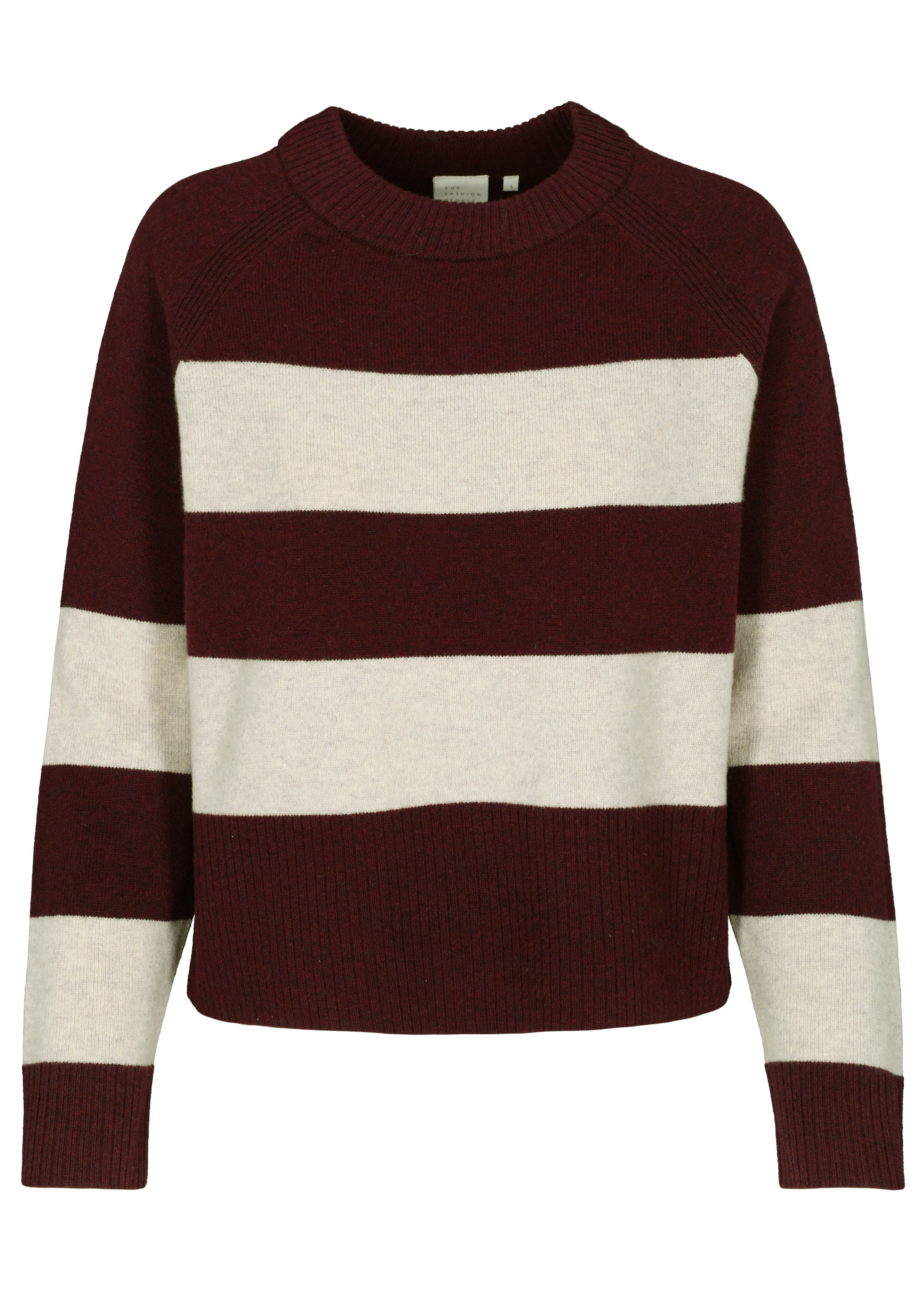 The Fashion People Chunky Merino striped Pullover