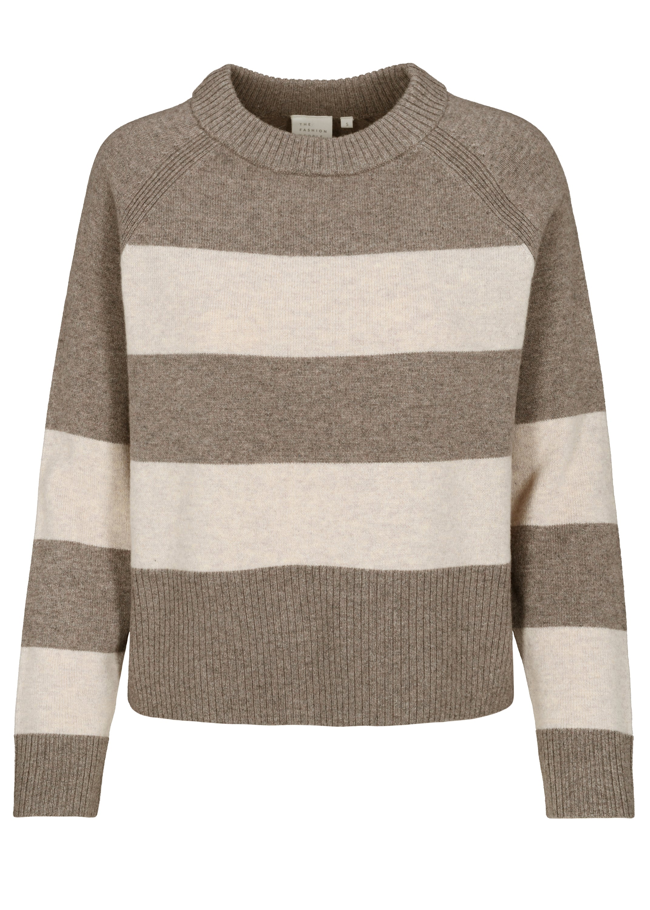 The Fashion People Chunky Merino striped Pullover