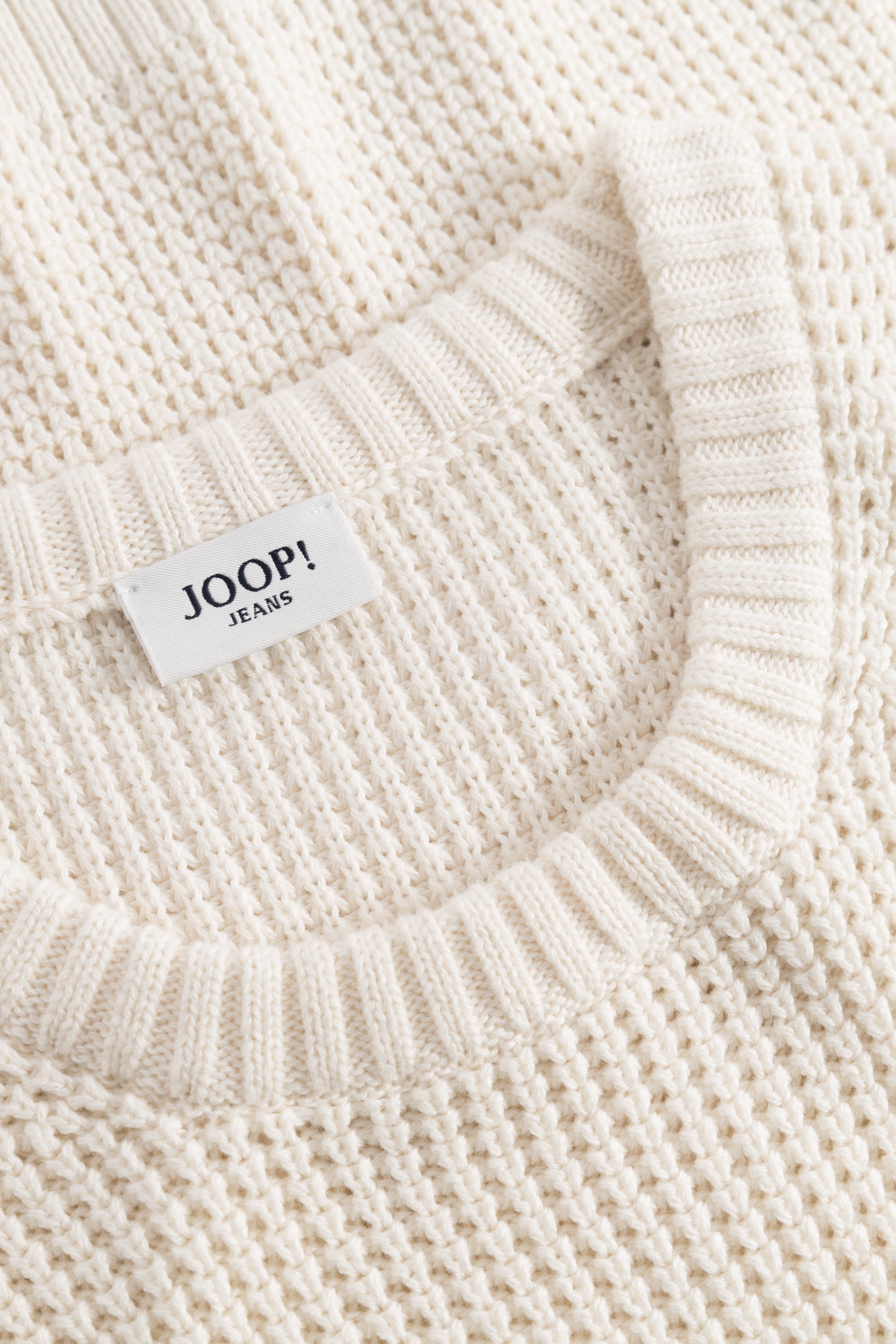 Joop Strickpullover mit Rundhalsausschnitt Harono