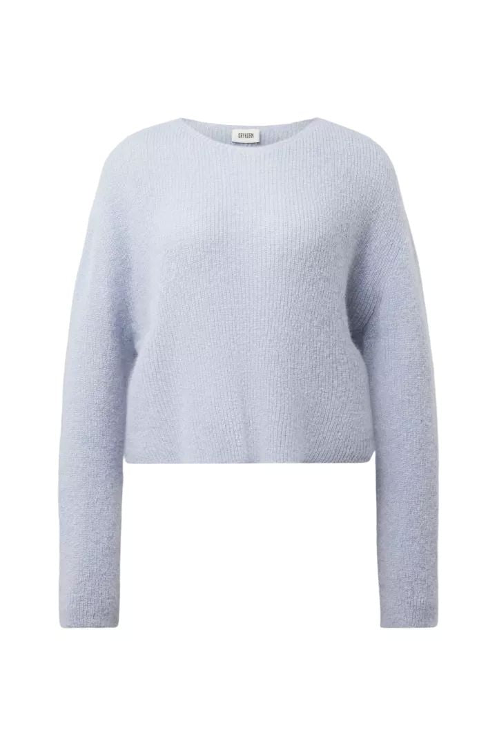 DRYKORN verkürzter Pullover mit überlangen Ärmeln IMENY