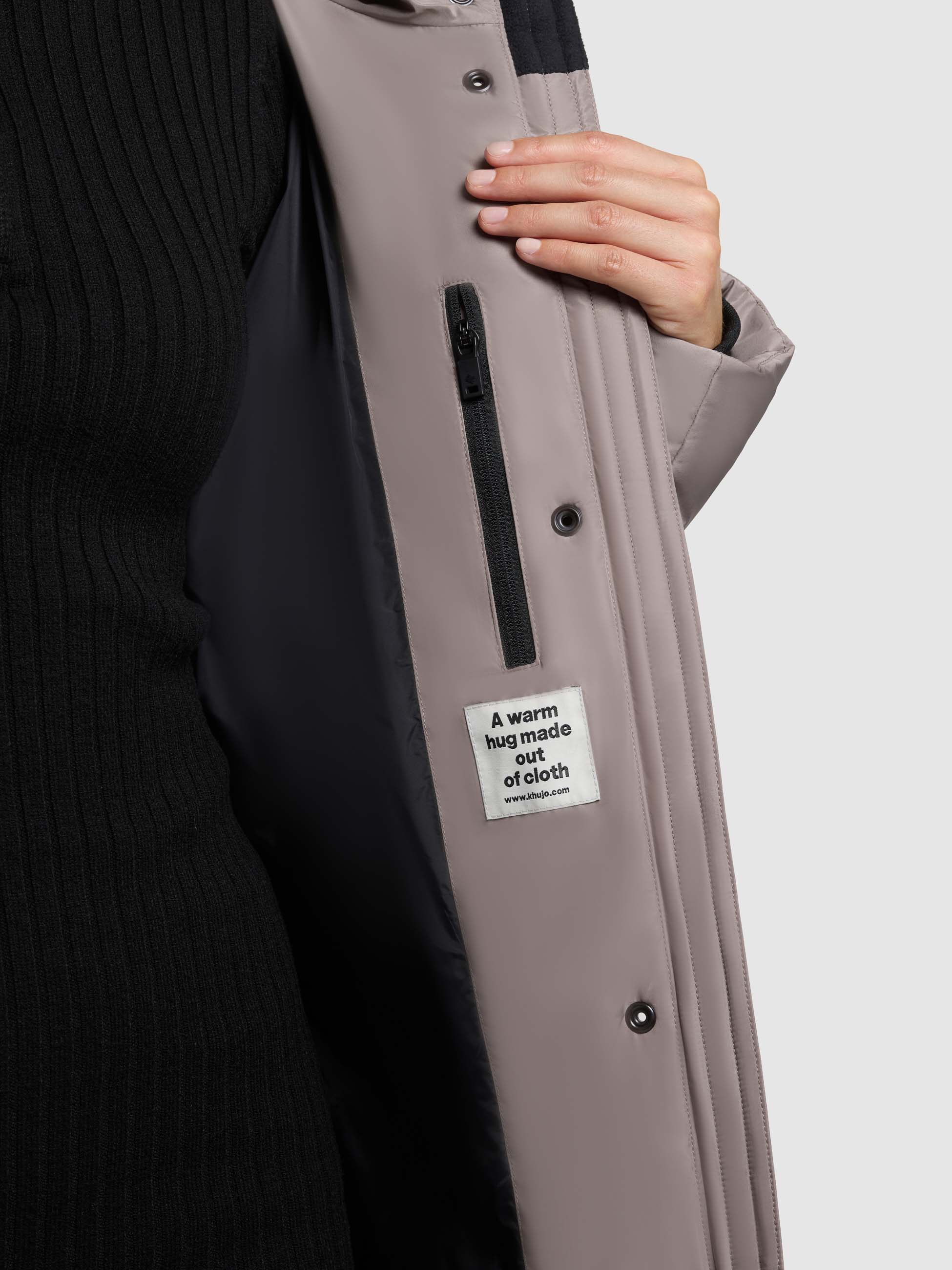 khujo Steppmantel Pulset Matt