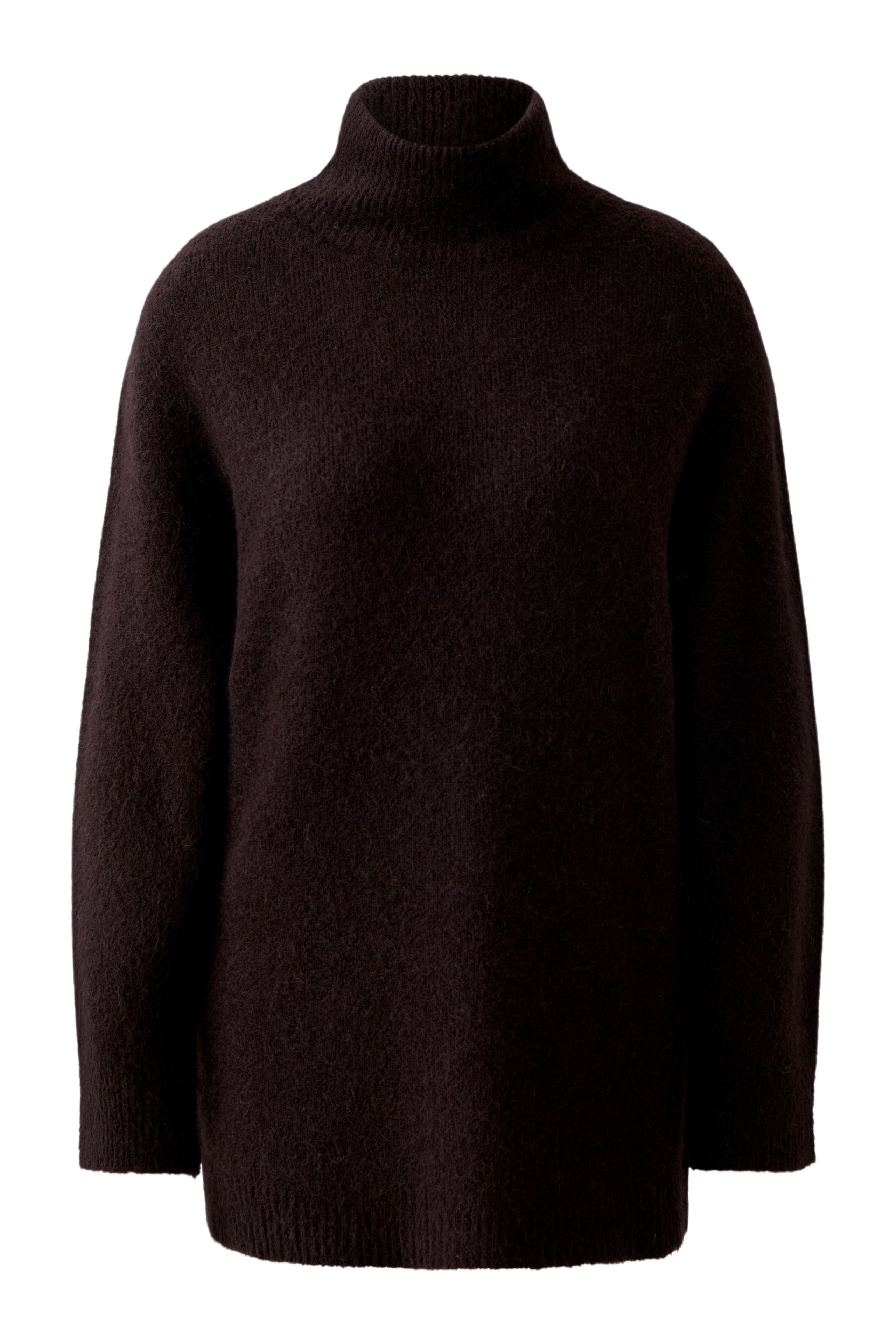 Oui längerer Pullover seamless gestrickt