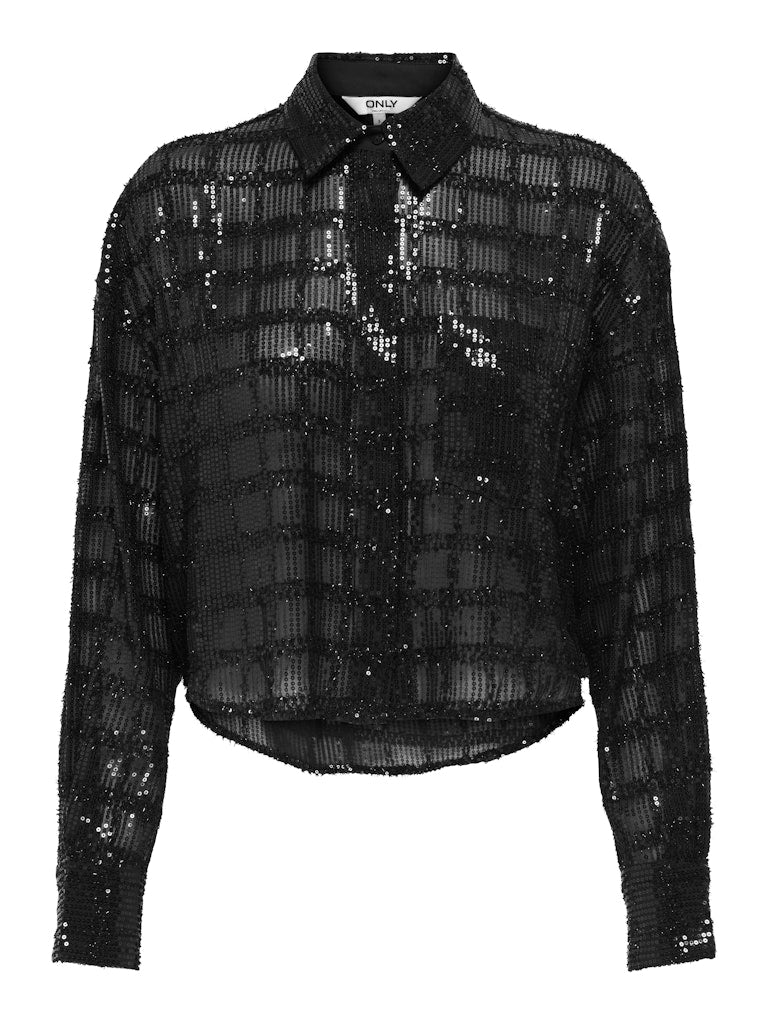 Only ONLDARINA LS SEQUINS SHIRT WVN