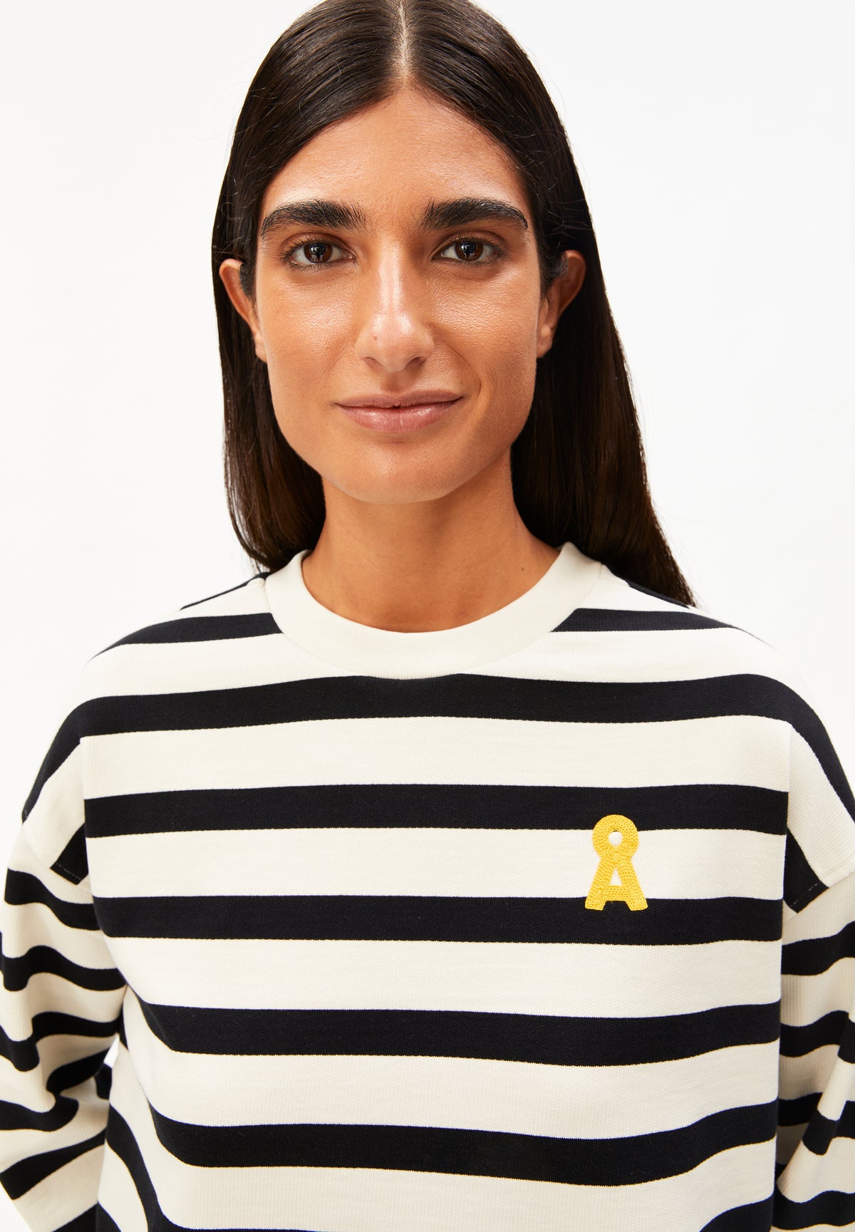 armedangels Sweatshirt ICONIC Å FRANKAA BOLD aus Bio-Baumwolle