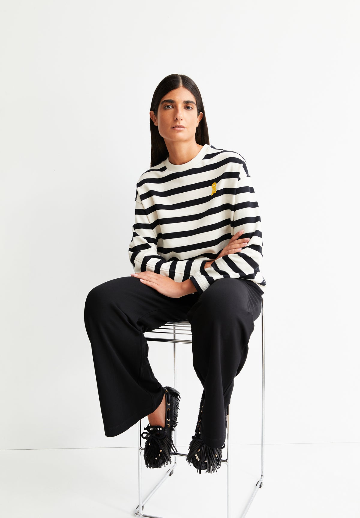 armedangels Sweatshirt ICONIC Å FRANKAA BOLD aus Bio-Baumwolle