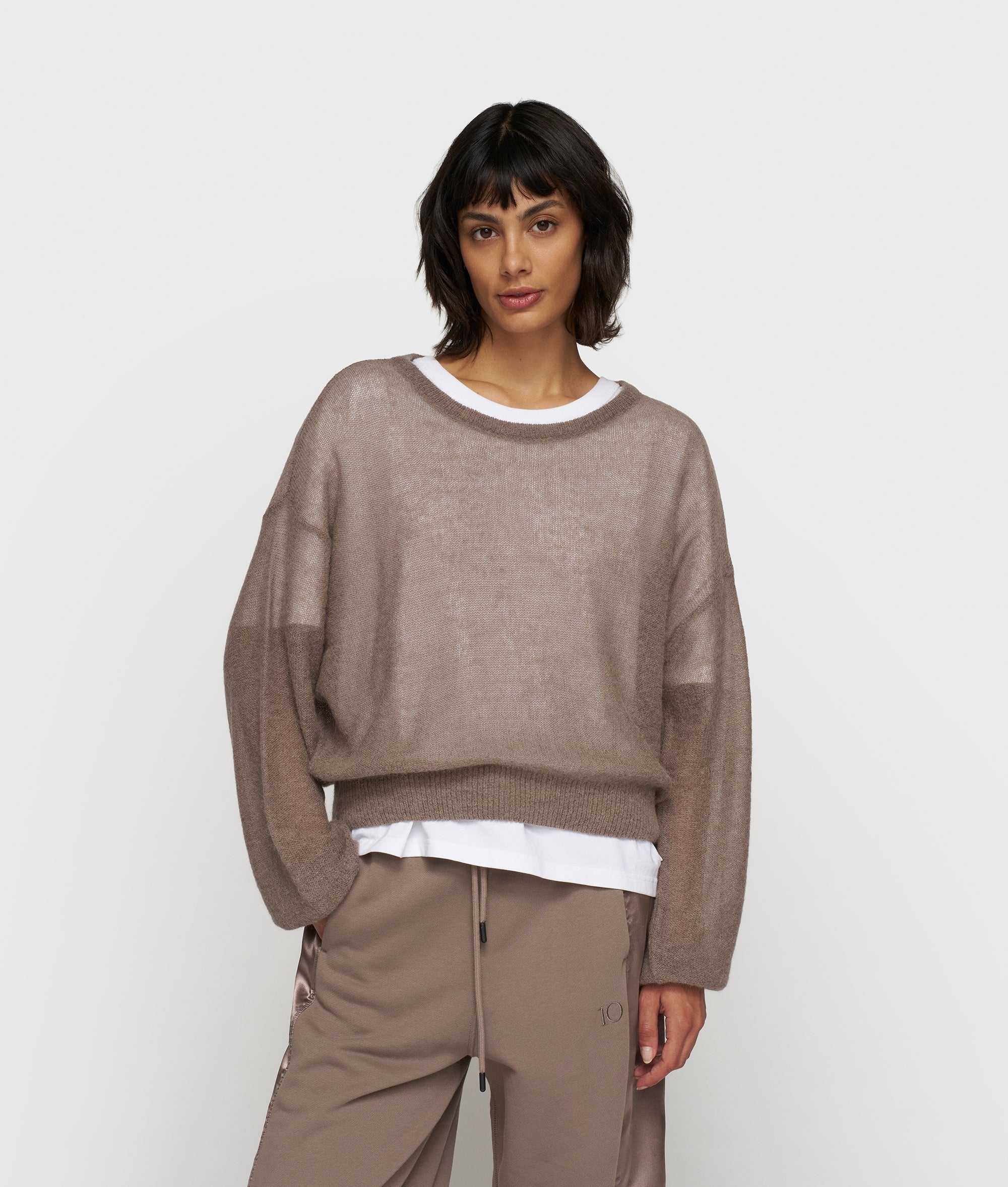 10Days Strickpullover Thin Knit Sweater