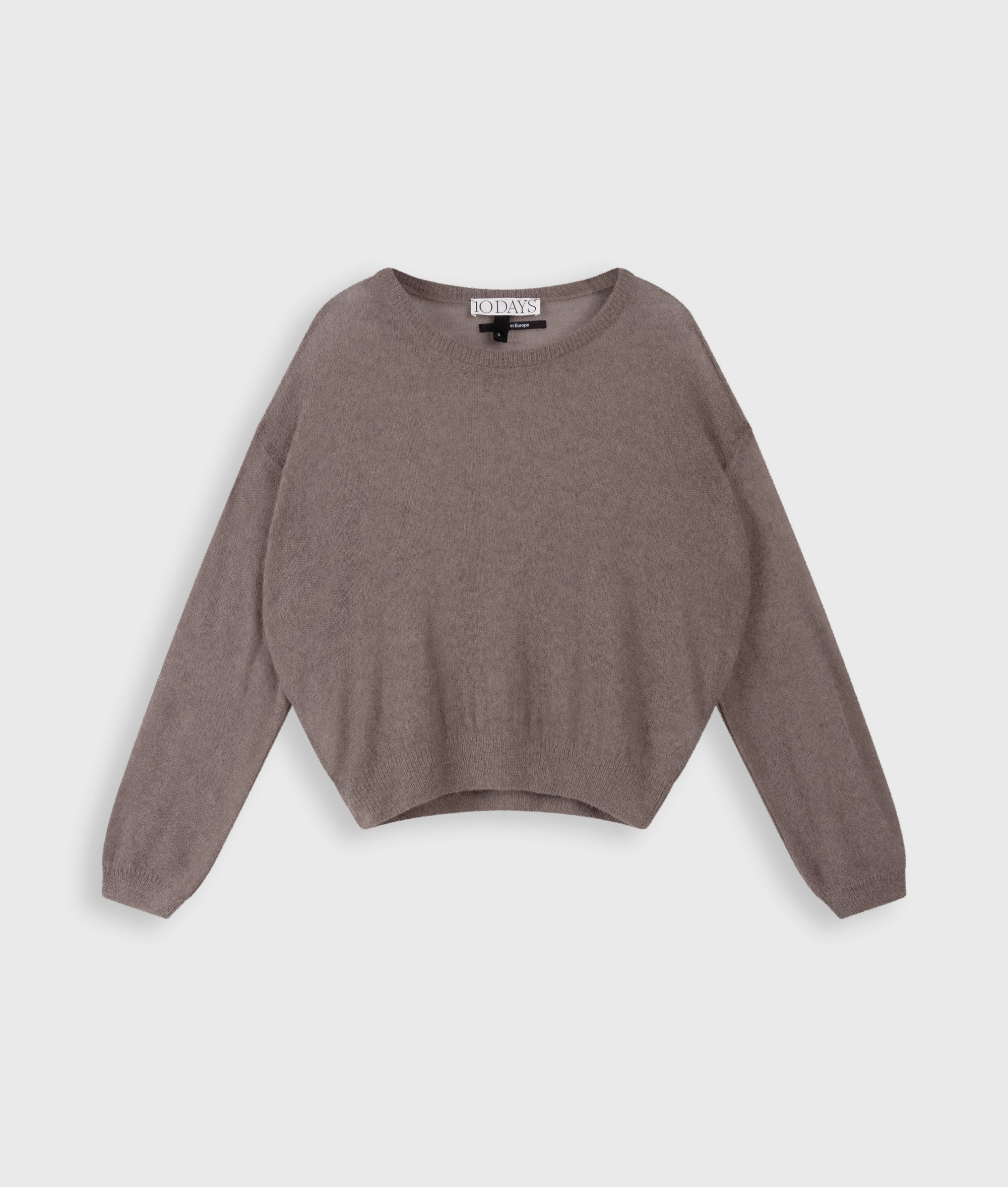 10Days Strickpullover Thin Knit Sweater