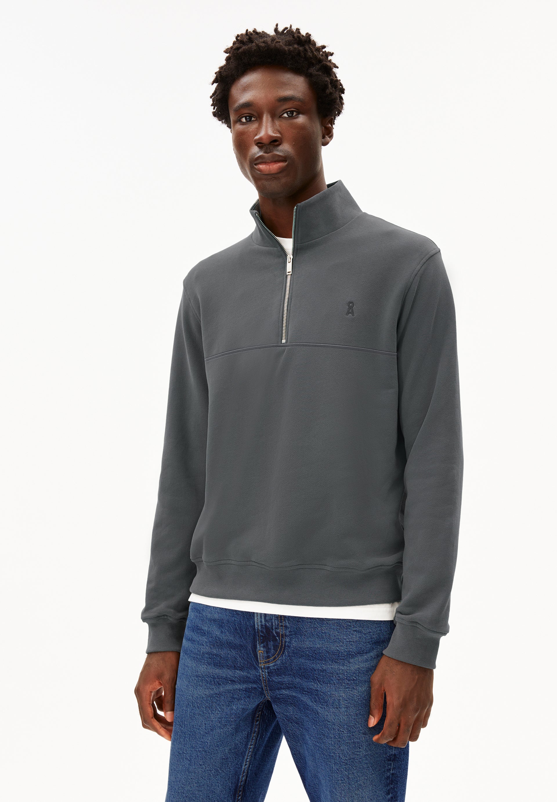 Armedangels Sweatshirt WAARLO FLEECE aus Bio-Baumwolle