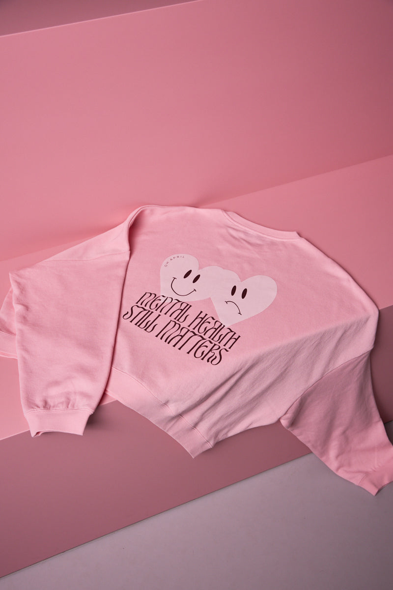 Oh April Light Sweater Mental Health