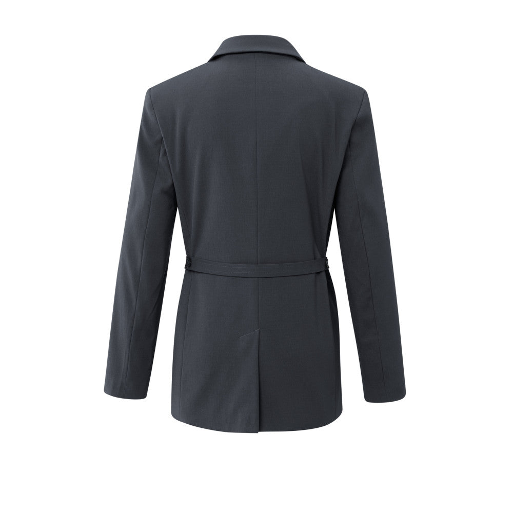 Yaya Blazer mit Gürtel und Knopfverschluss mit zusätzlichem Knopf