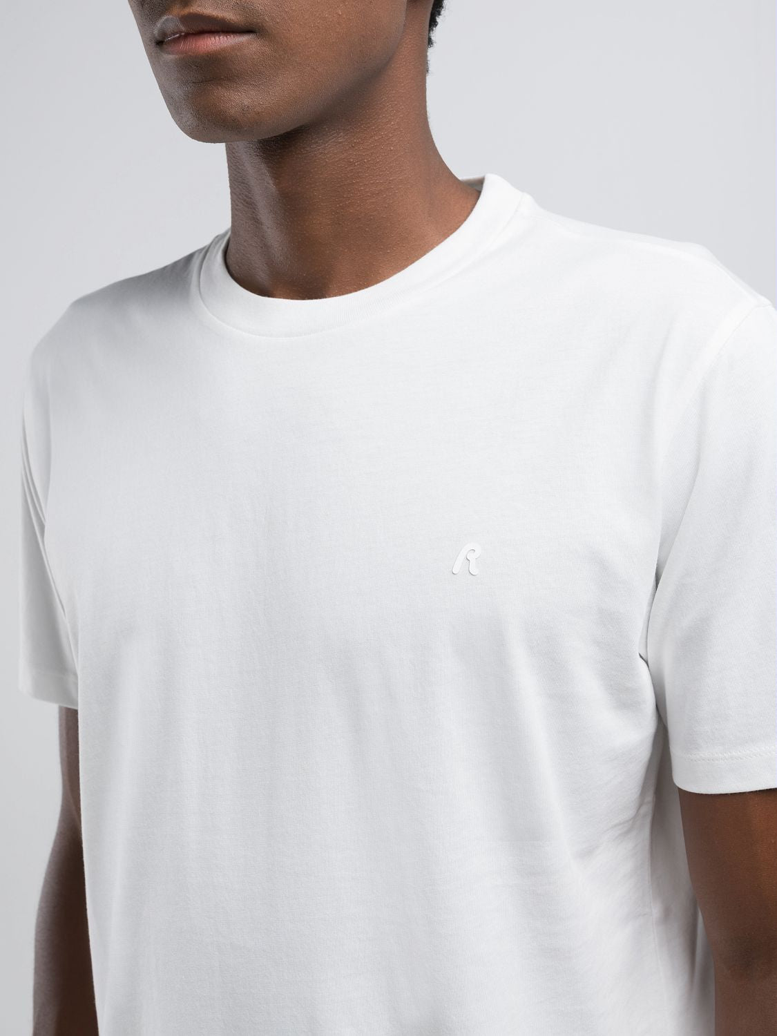 Replay Jersey-T-Shirt mit rundem Ausschnitt M3097