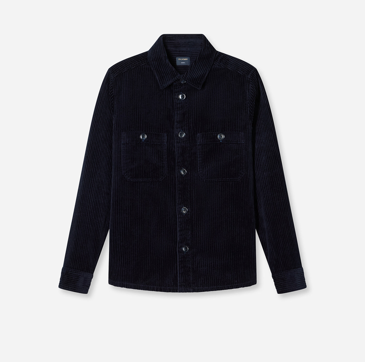 OLYMP Overshirt aus Breitcord in Marine