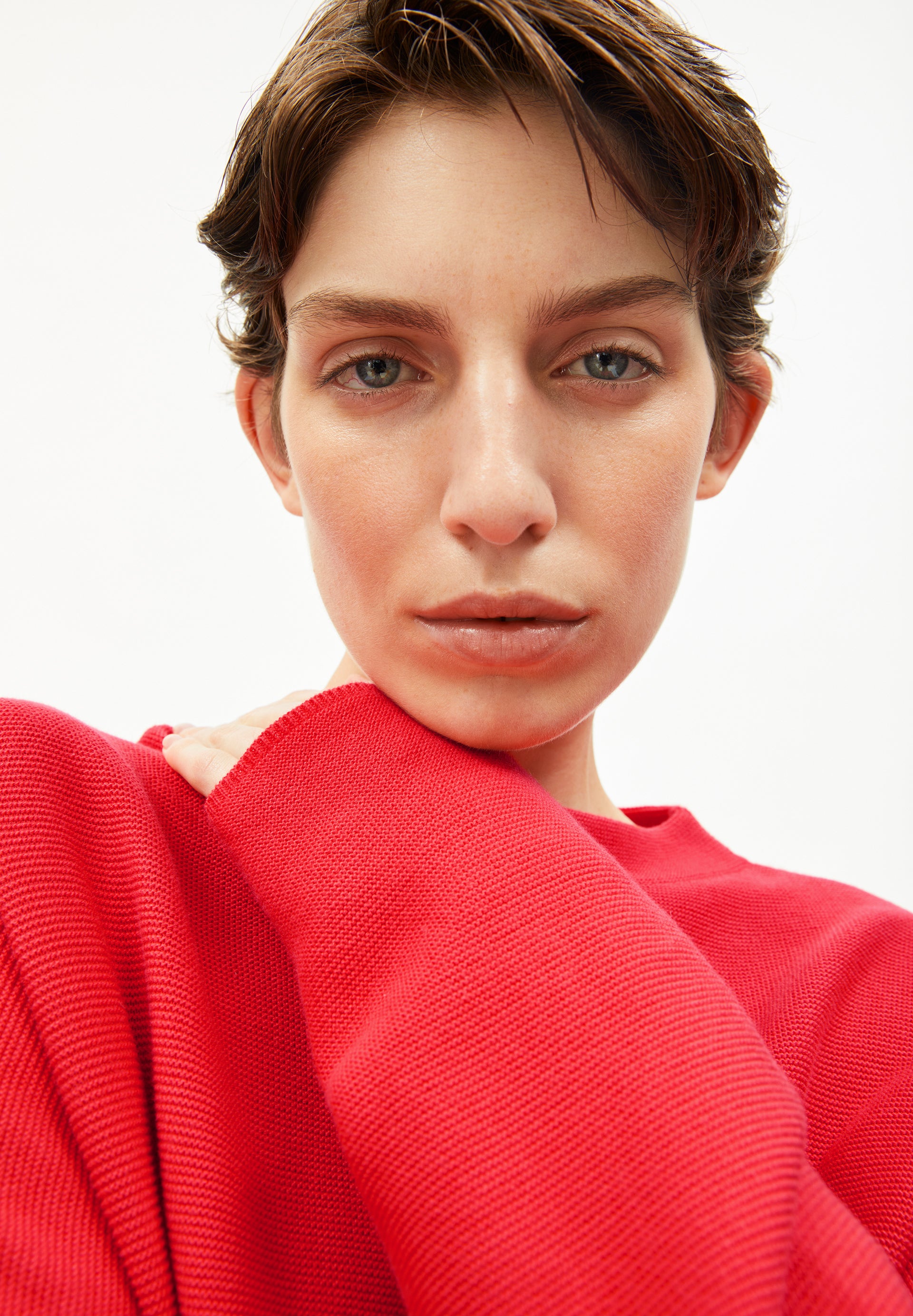 Armedangels Pullover MERINAA LINKS LINKS aus Bio-Baumwolle