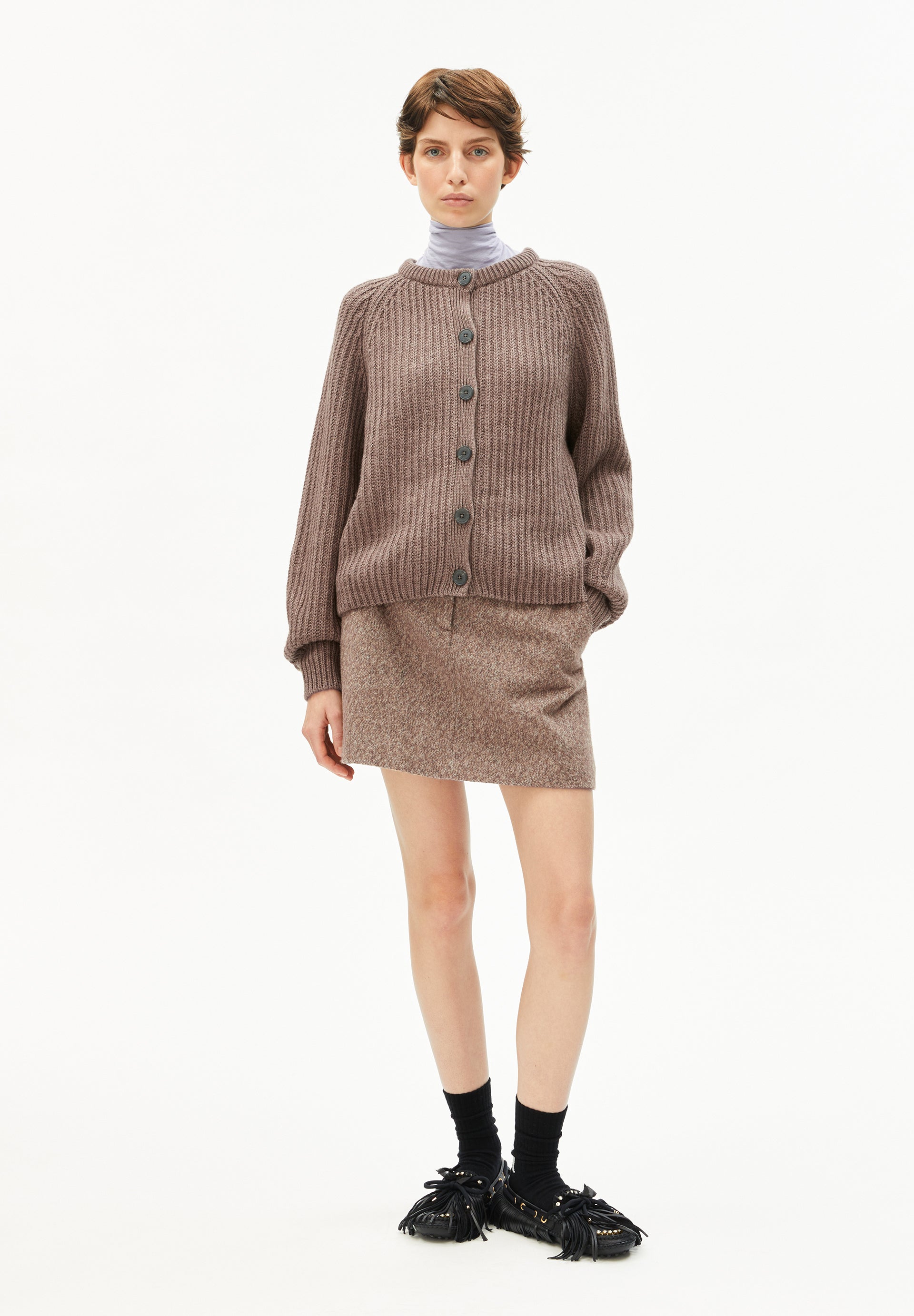 Armedangels Strickjacke SELMAA aus Bio-Woll Mix