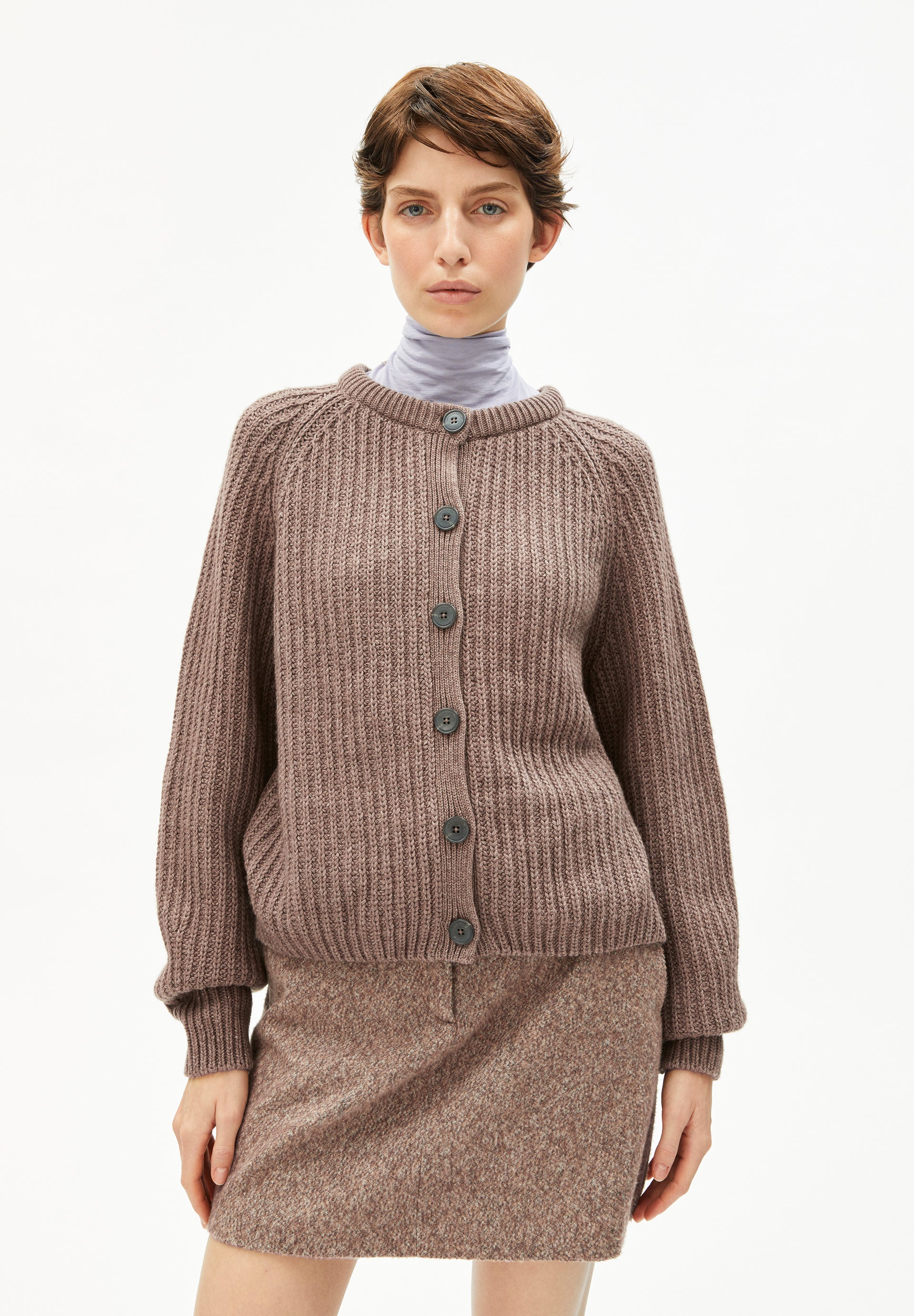 Armedangels Strickjacke SELMAA aus Bio-Woll Mix