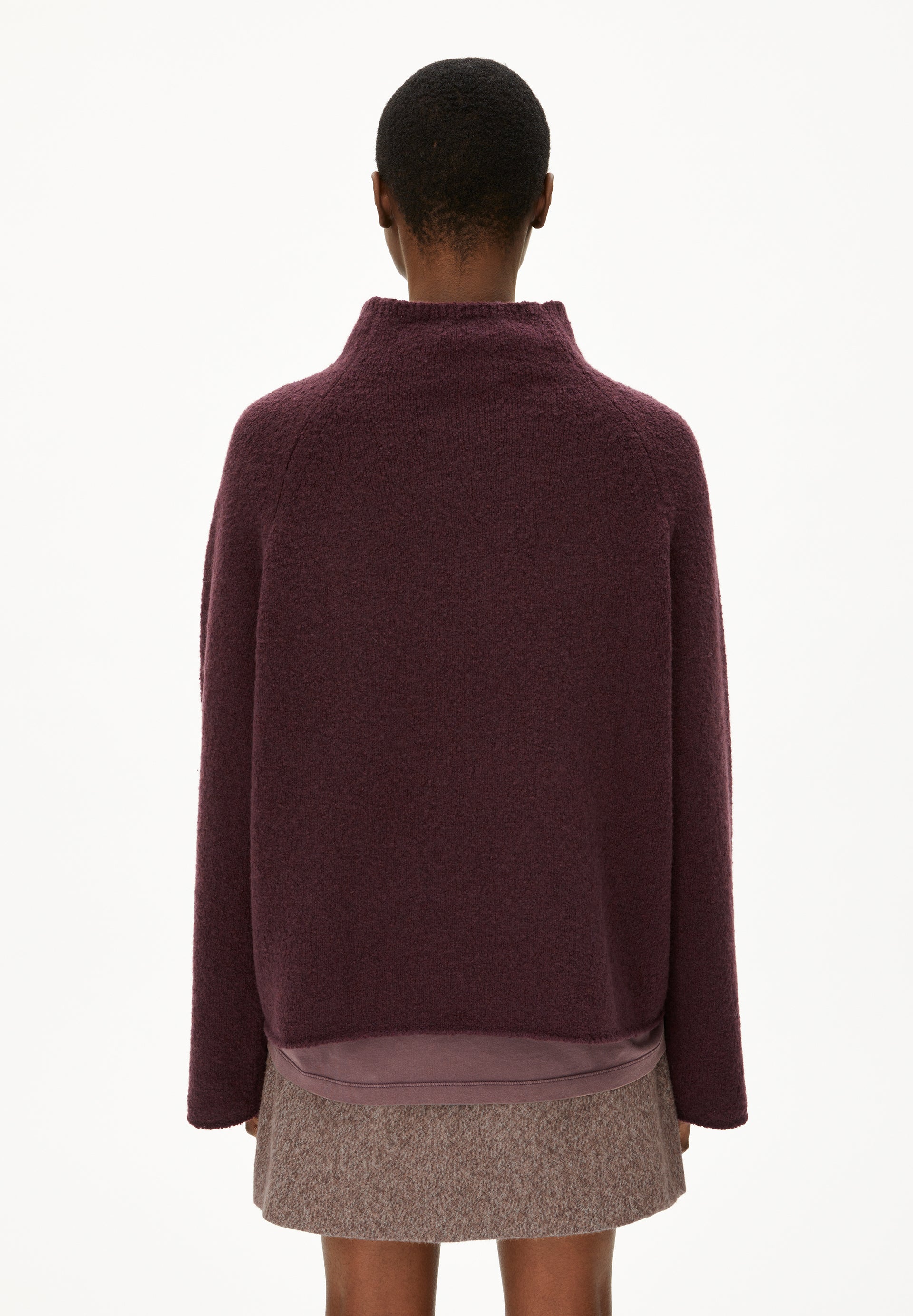 Armedangels Pullover ICONIC Å MONALAA BOUCLÉ aus Woll Mix