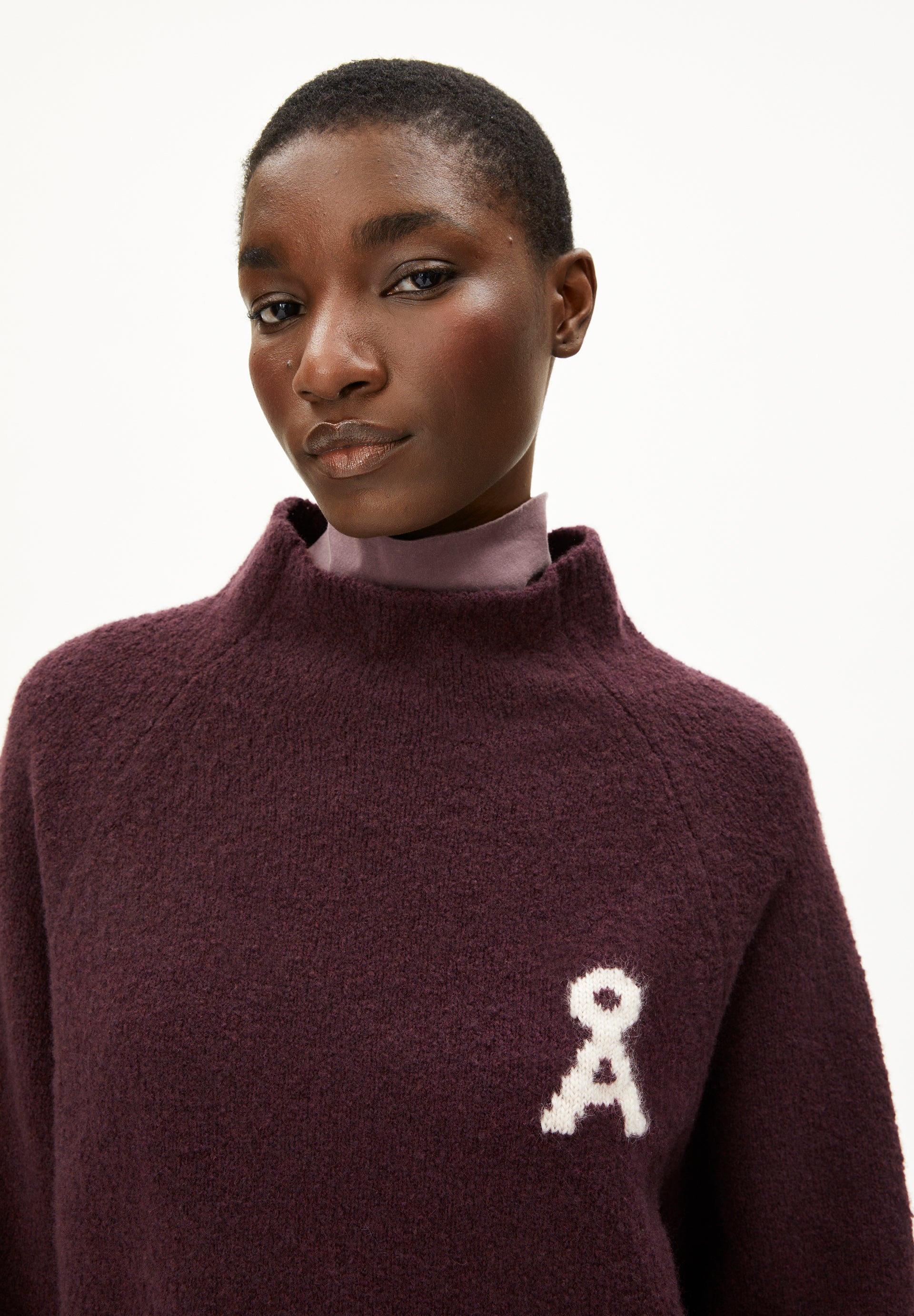 Armedangels Pullover ICONIC Å MONALAA BOUCLÉ aus Woll Mix