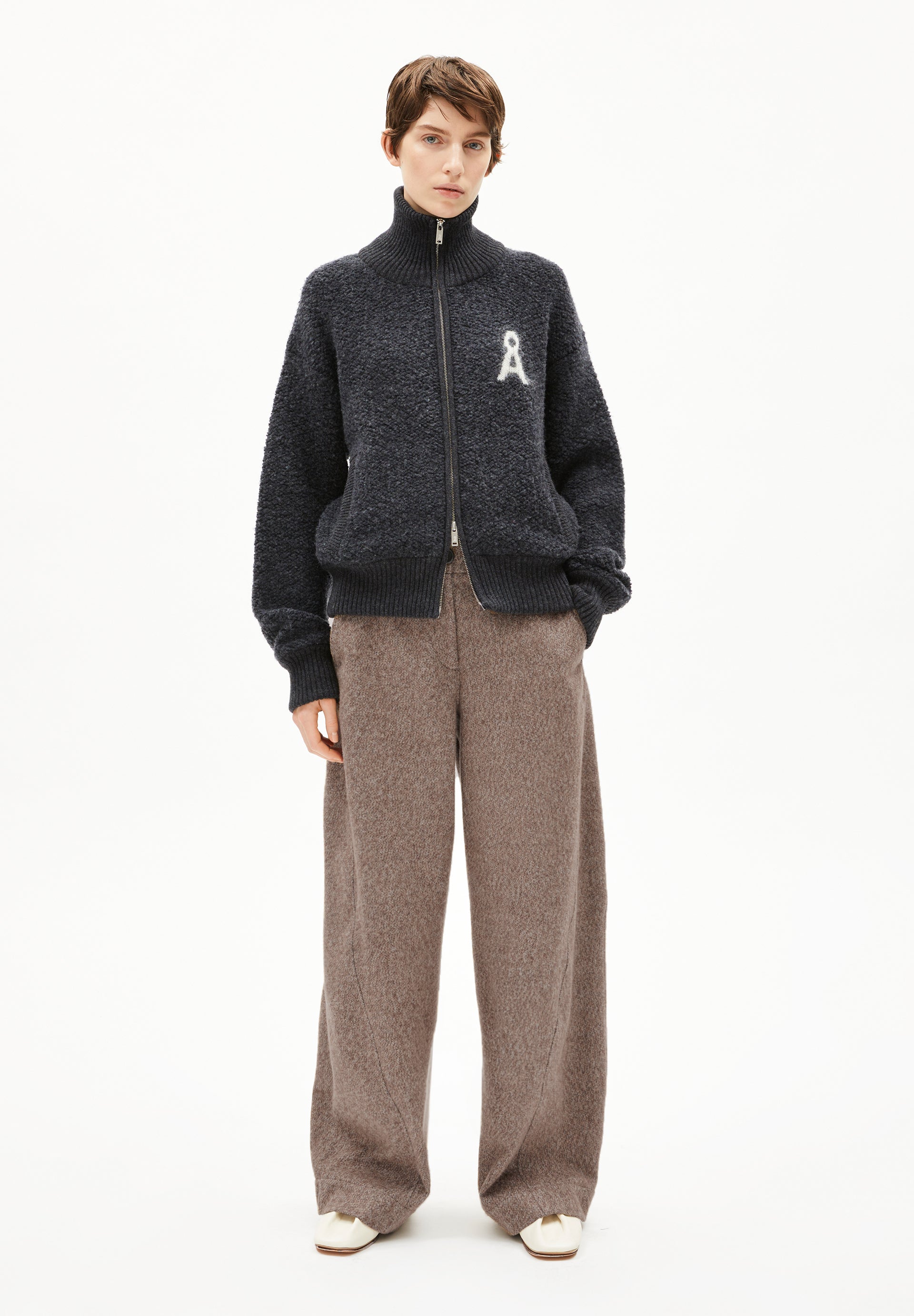 Armedangels Jacke ICONIC Å GWENAA BOUCLÉ aus Bio-Baumwolle