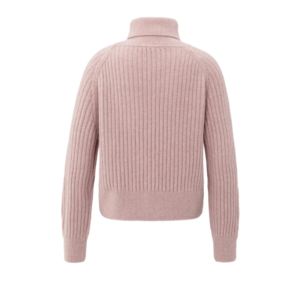 Yaya Pullover mit Zopfmusterdetail