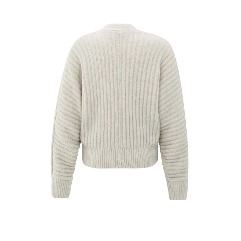 Yaya Strick-Cardigan mit Zopfmuster