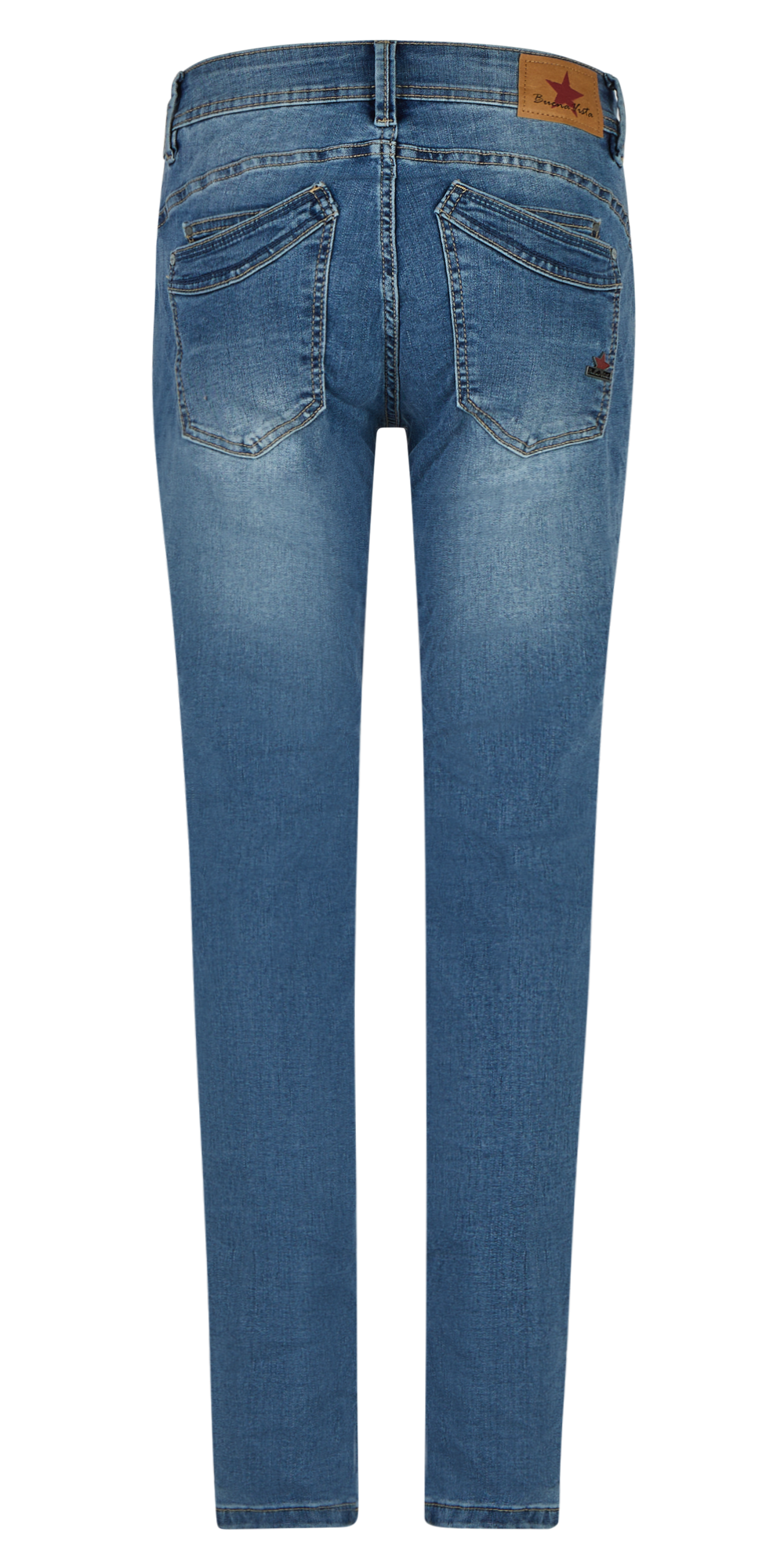 Buena Vista Malibu cropped stretch denim