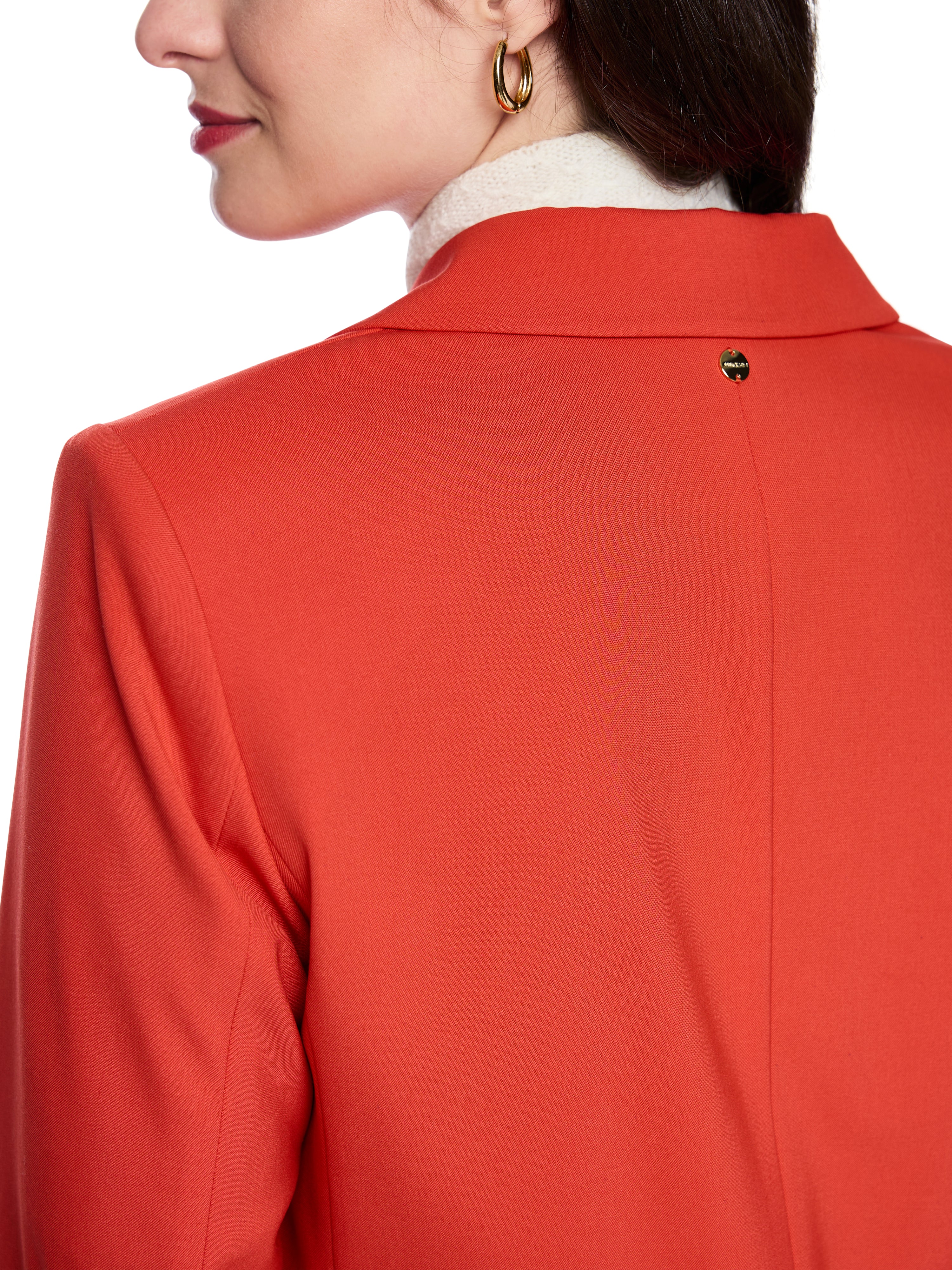 Marc Cain Taillierter Blazer mit gerundetem Saum