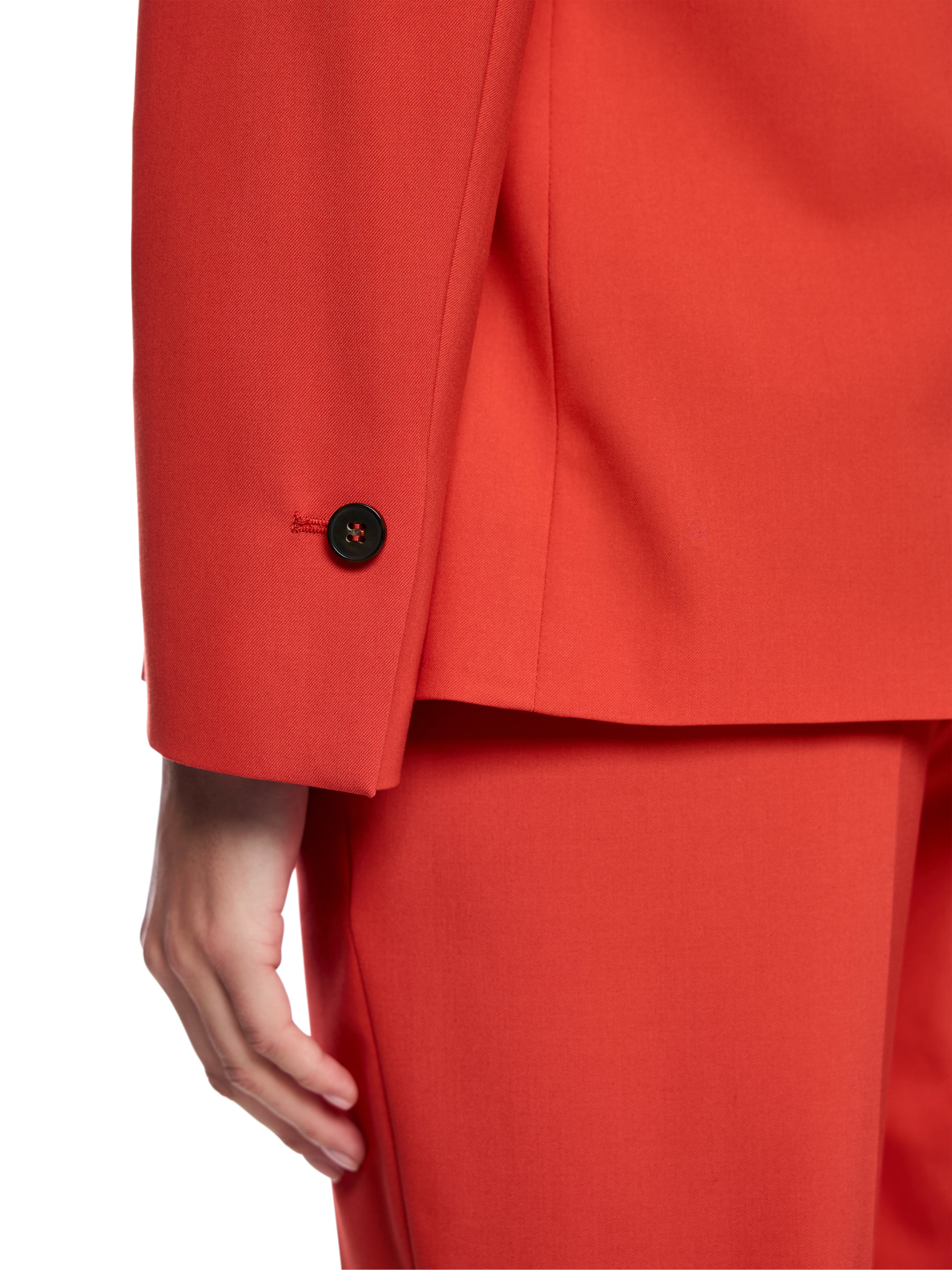 Marc Cain Taillierter Blazer mit gerundetem Saum