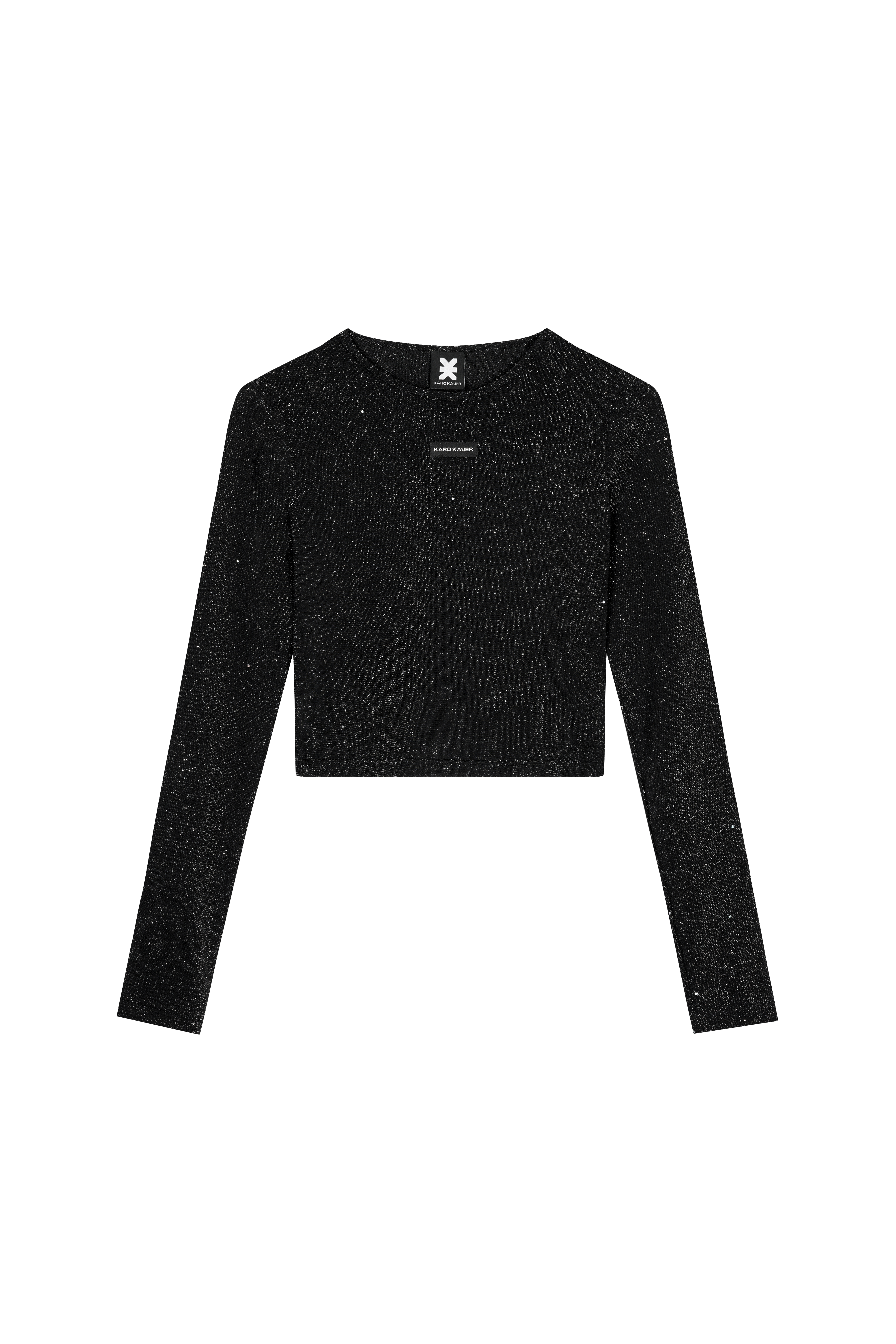 Karo Kauer Mesh Longsleeve Sparkle