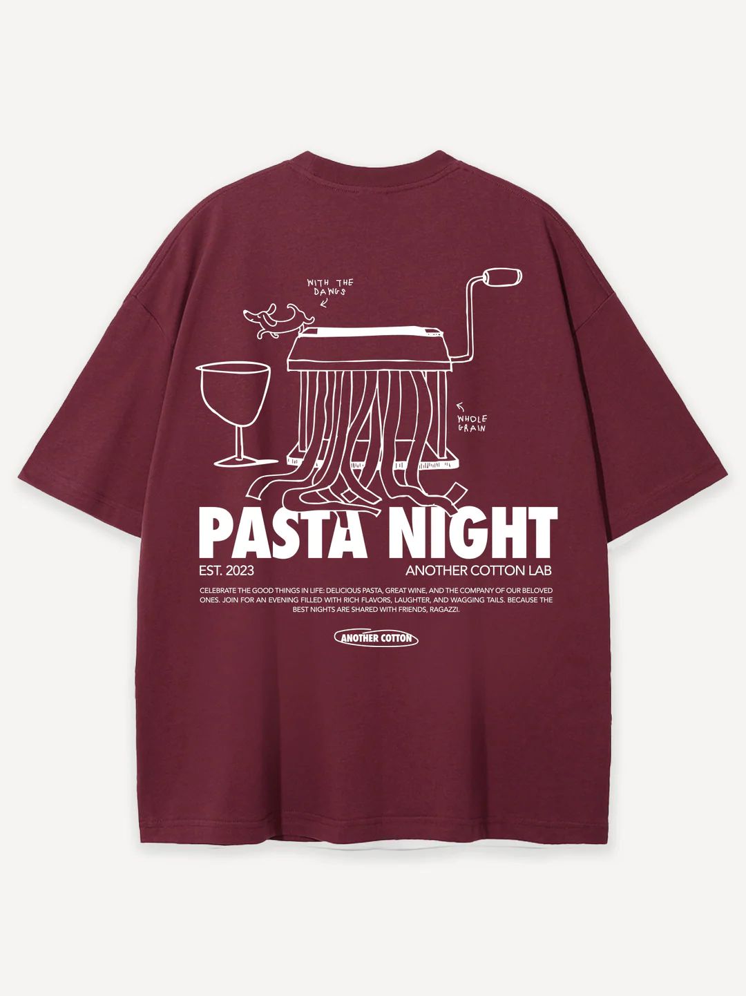 Another Cotton T-Shirt Pasta Night