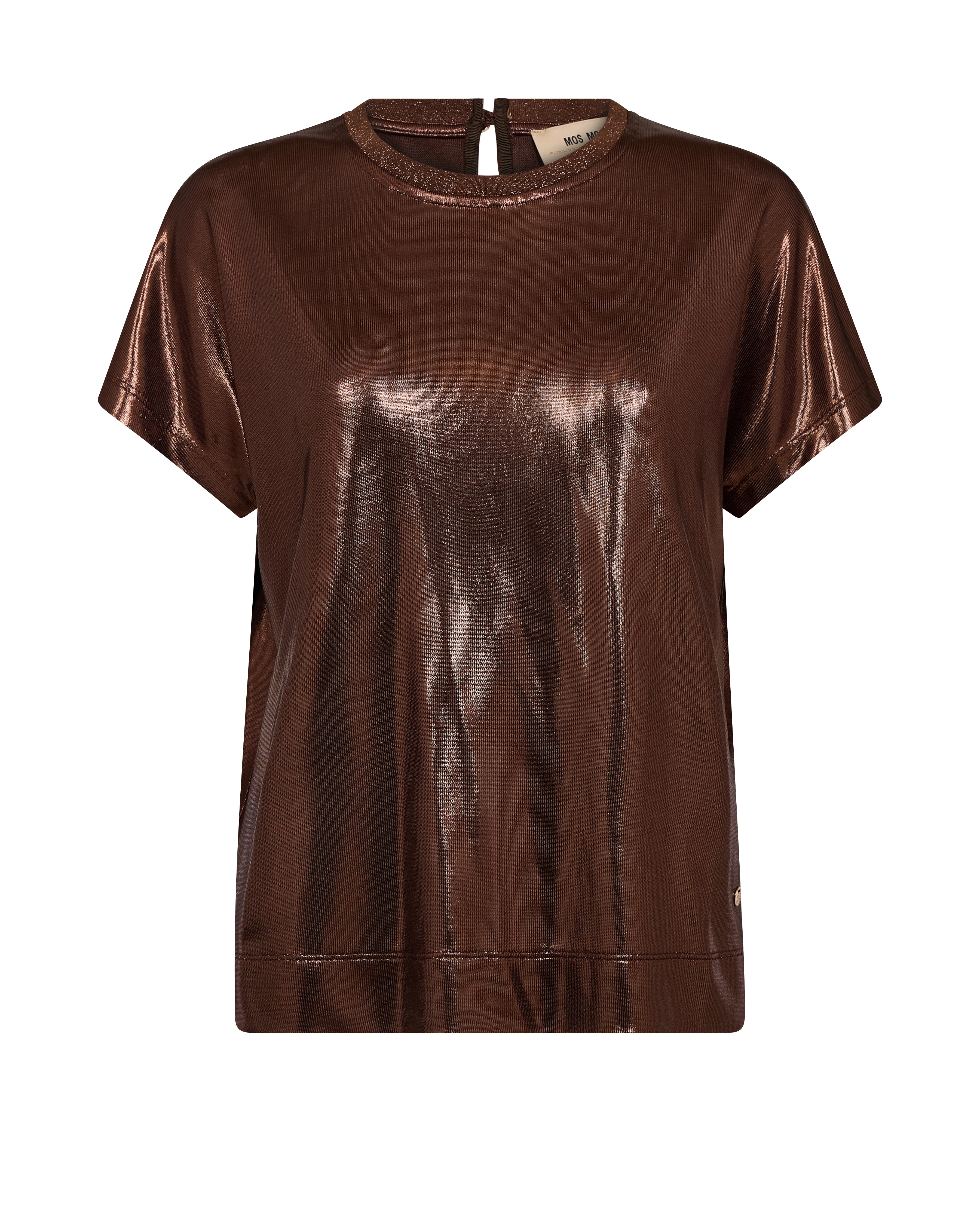 MOS MOSH O-neck Metallic T-Shirt MMNivola