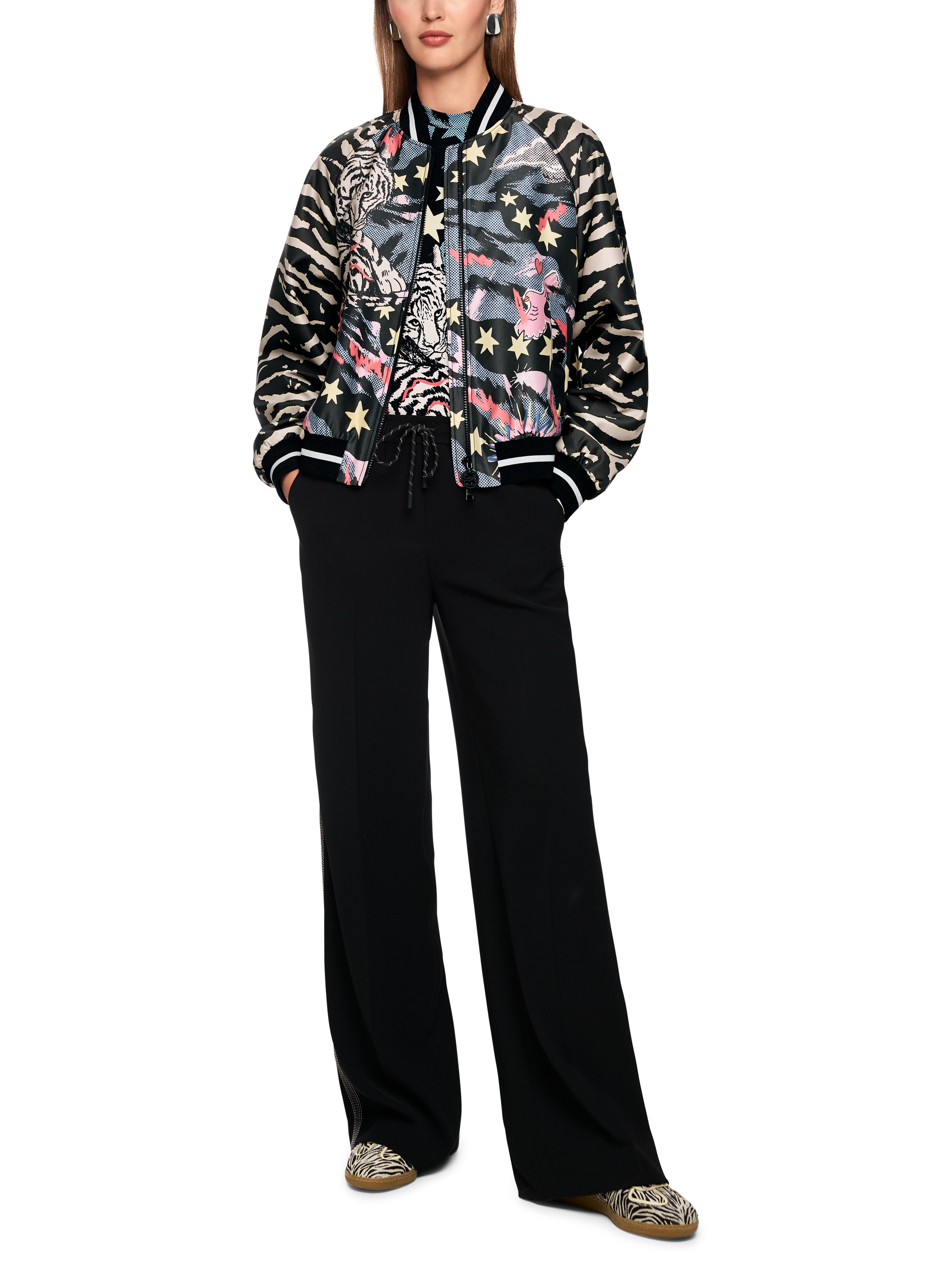 Marc Cain Blousonjacke mit Comic Print