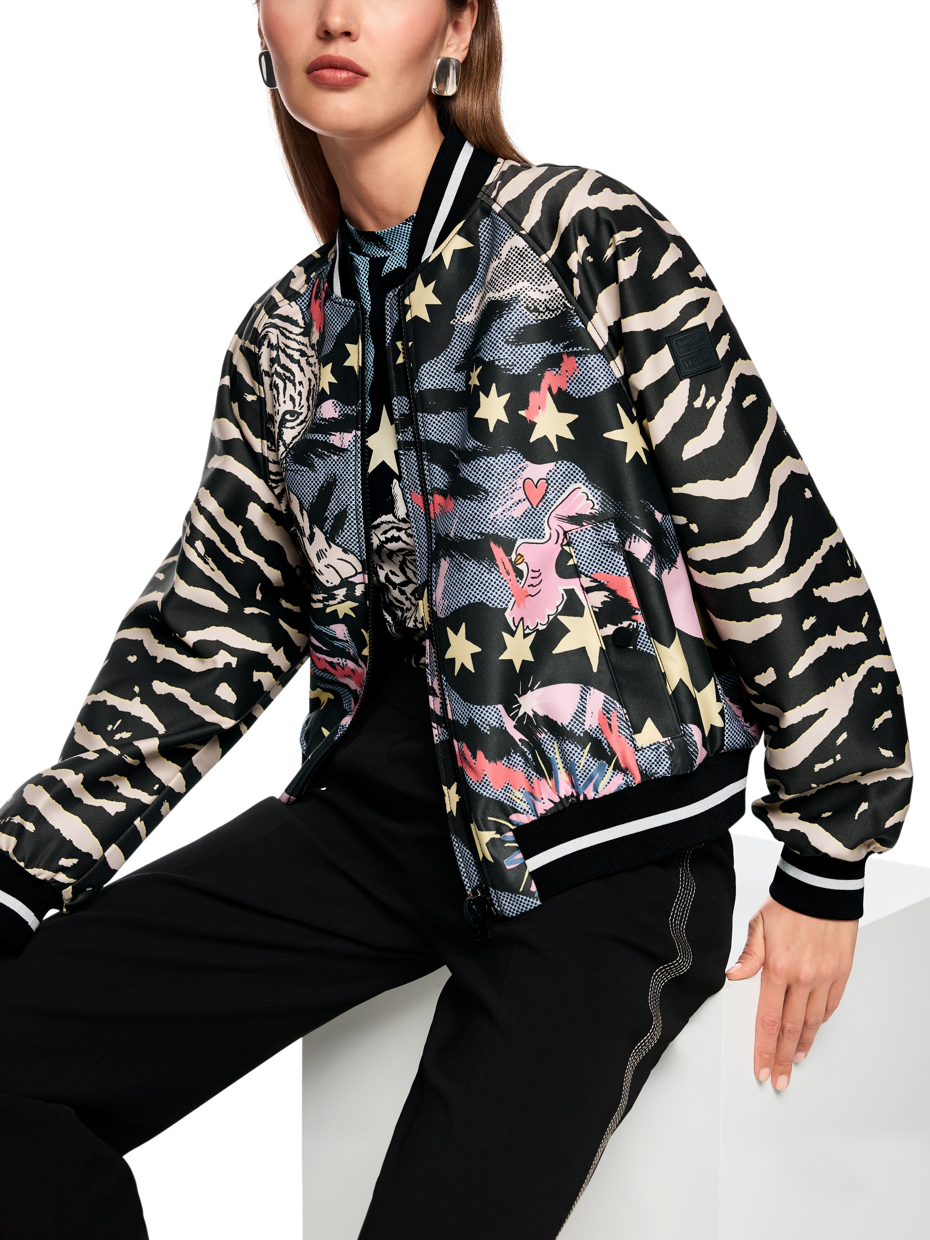 Marc Cain Blousonjacke mit Comic Print