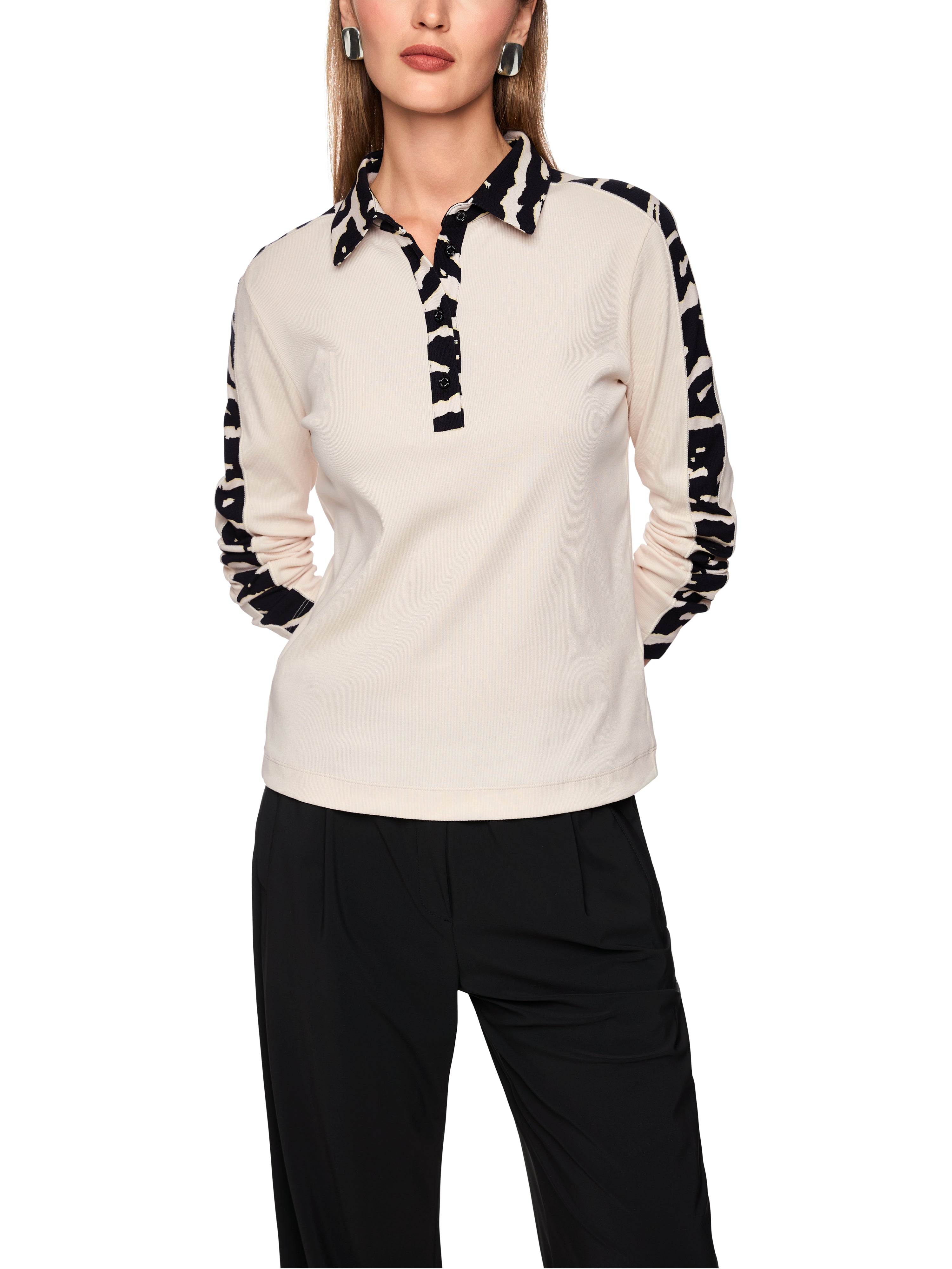 Marc Cain Langarmshirt mit Animal Details