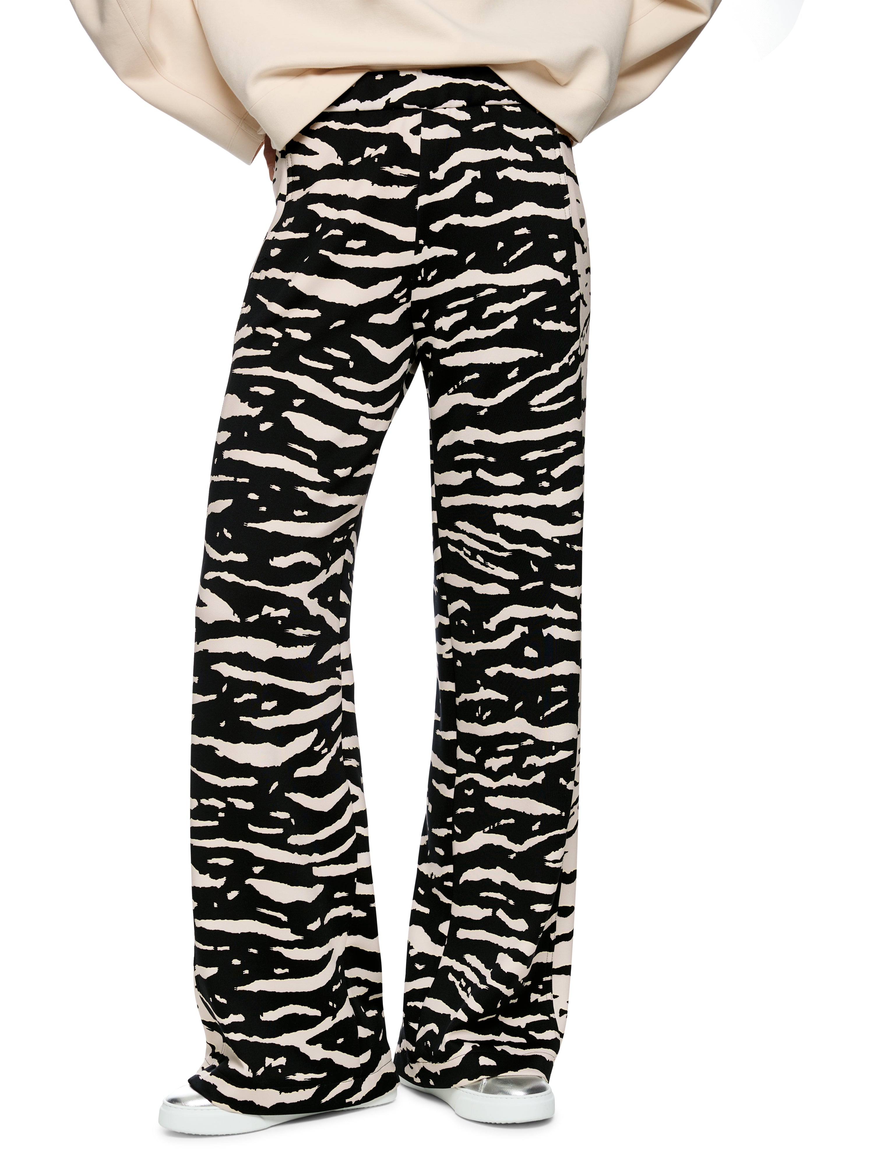 Marc Cain Hose WELKOM mit Animal Print