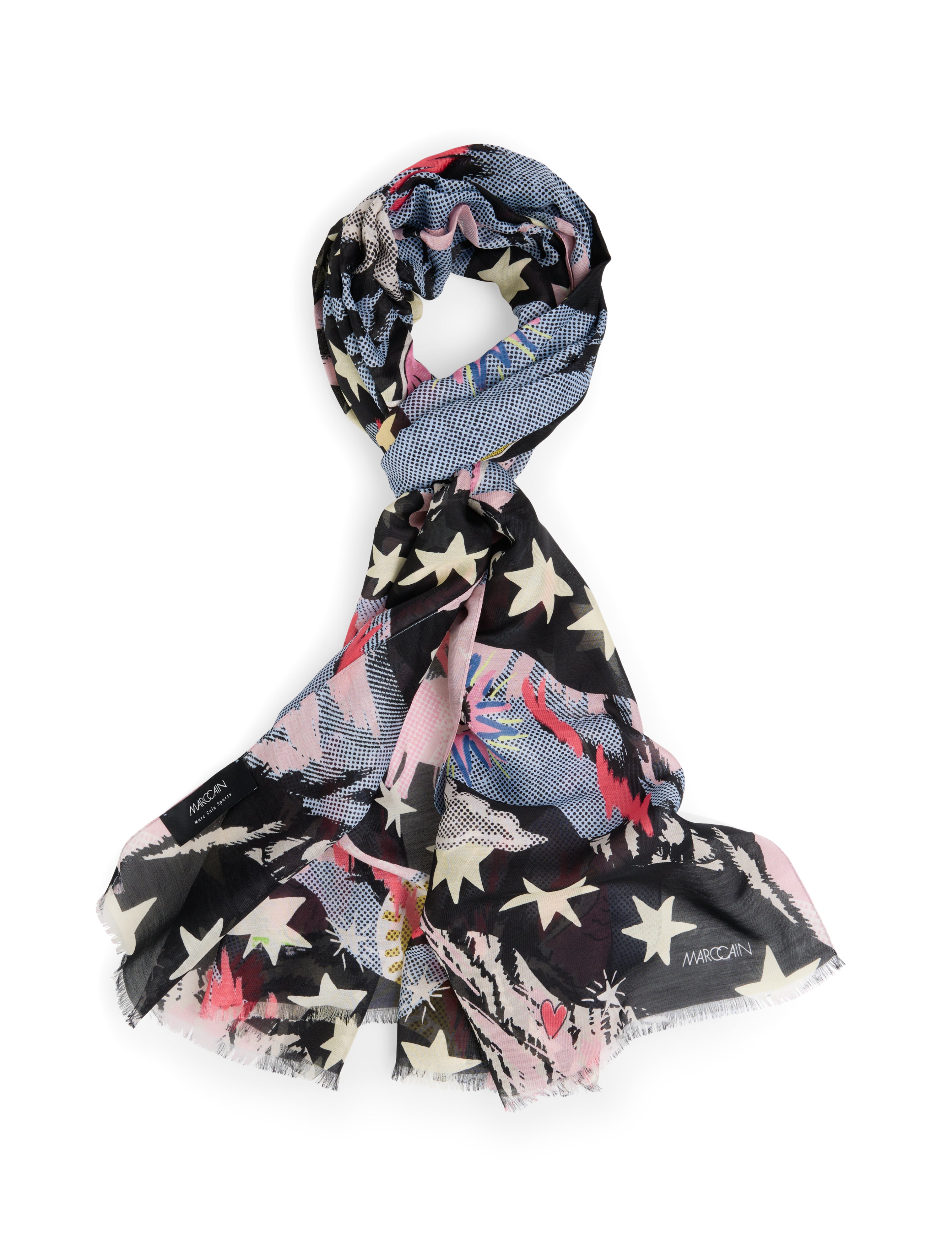 Marc Cain Schal mit Print