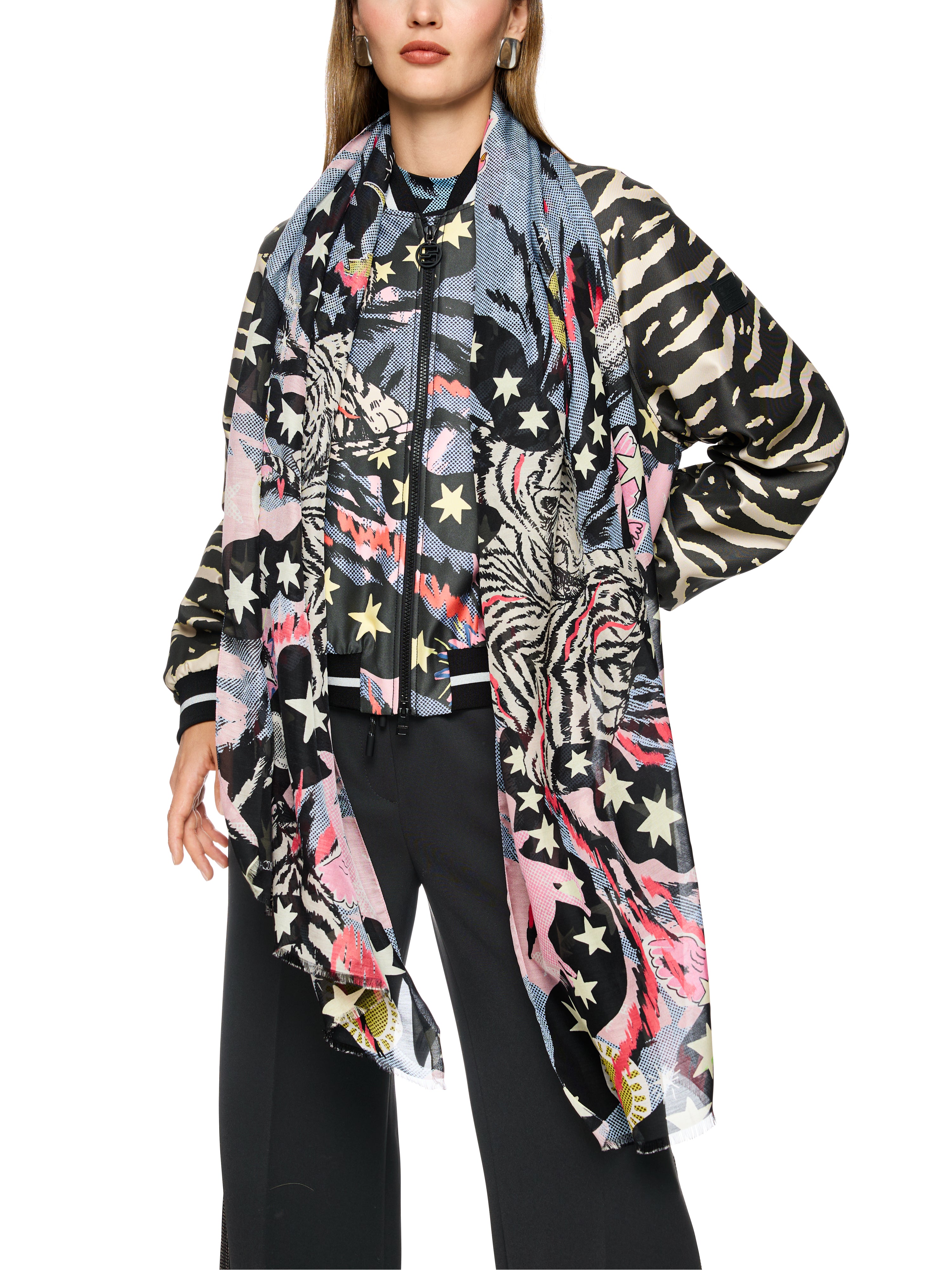 Marc Cain Schal mit Print