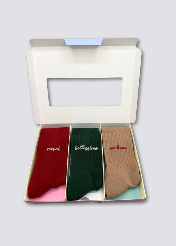 NBDC 3-PACK – MERCI, BELLISSIMO, VA BENE