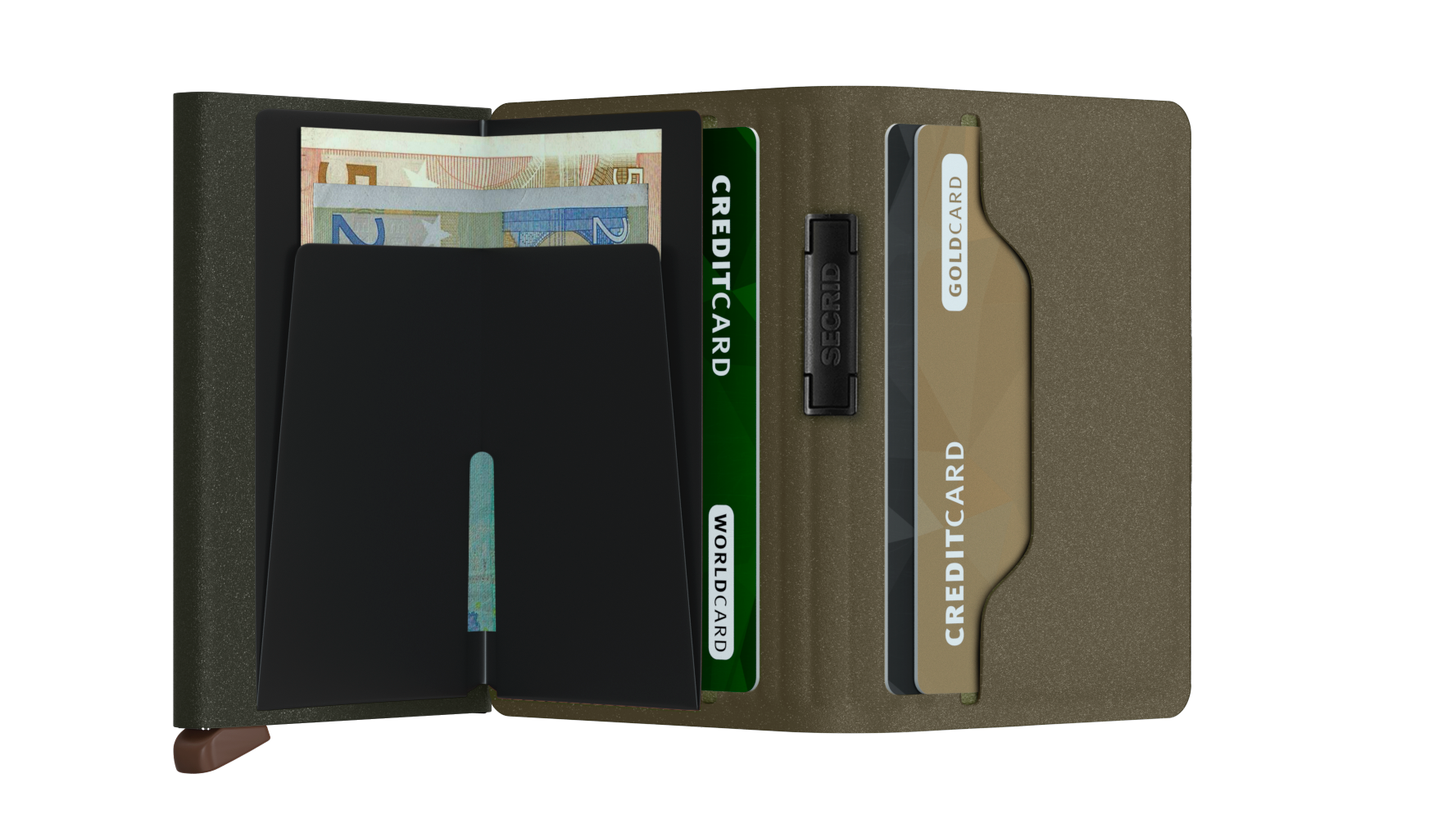 SECRID Bandwallet LIBA Green-Orange