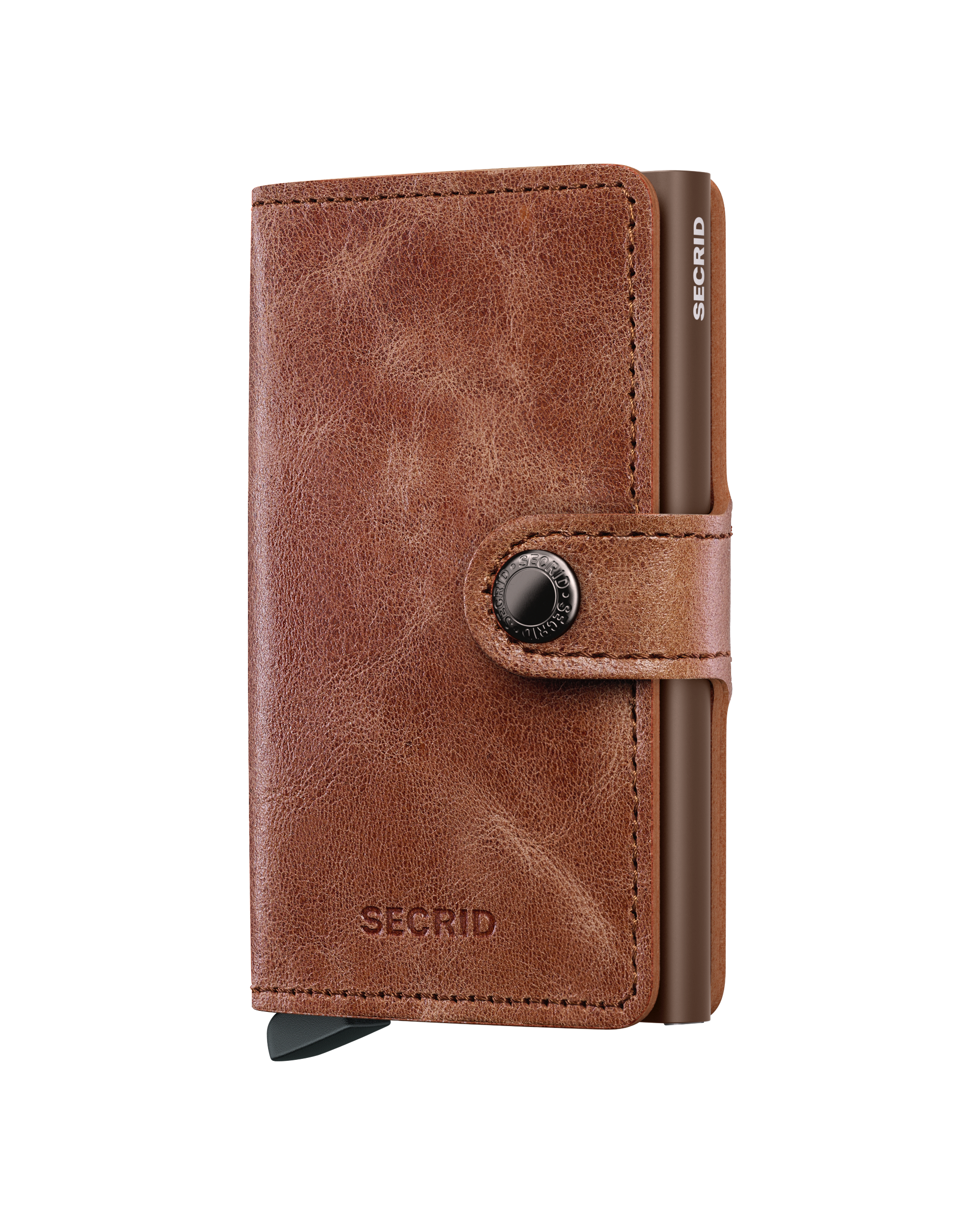 SECRID Miniwallet Vintage Cognac-Brown