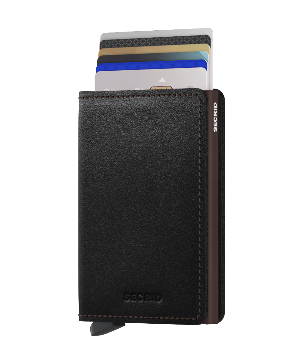 SECRID Slimwallet Original Black-brown