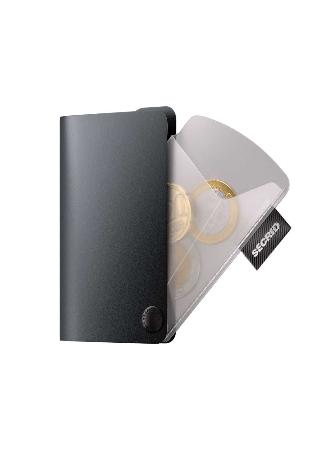 SECRID Coin Pocket transparent box