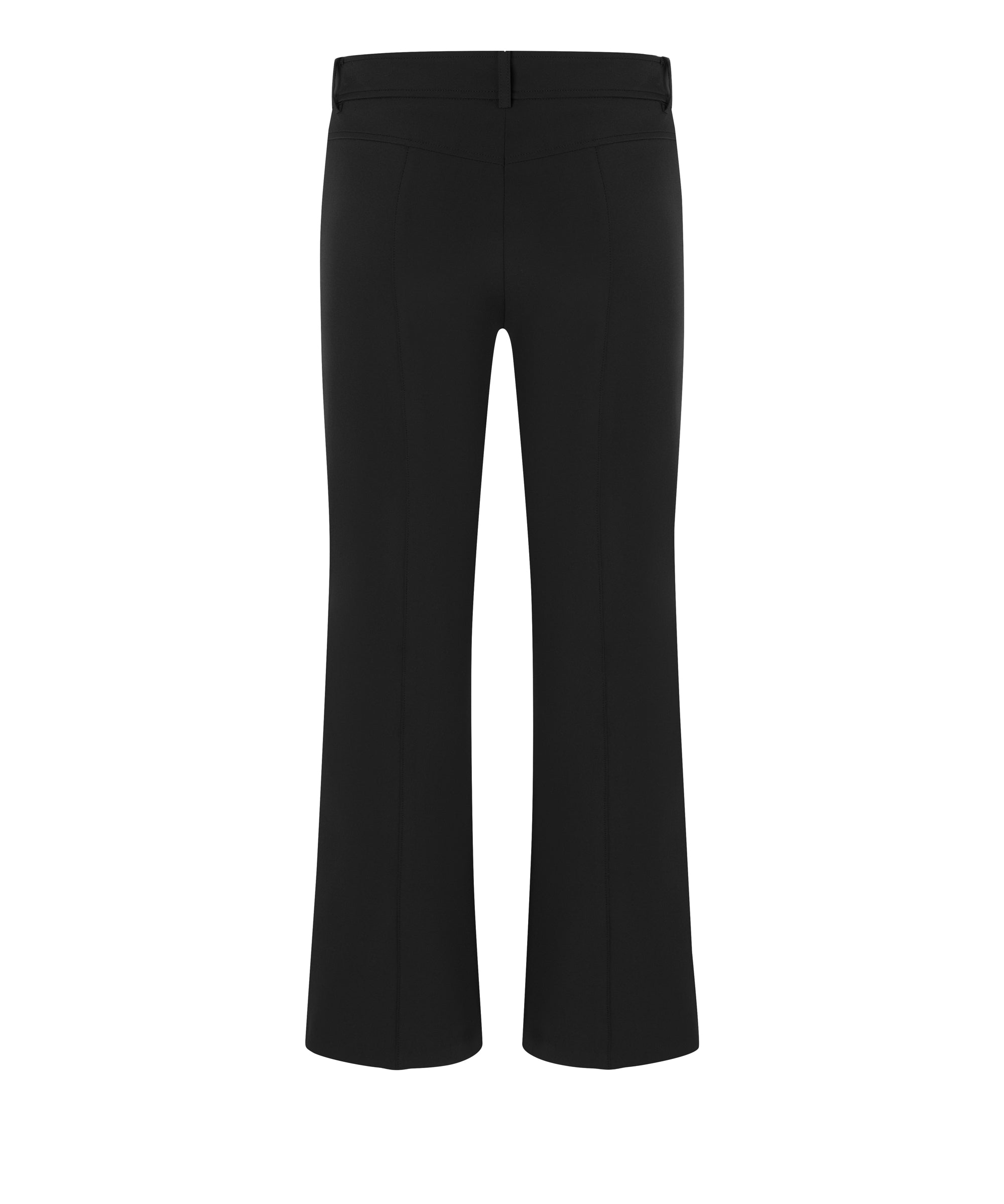 CAMBIO Hose Flared-Fit Cropped Farah patched pocket