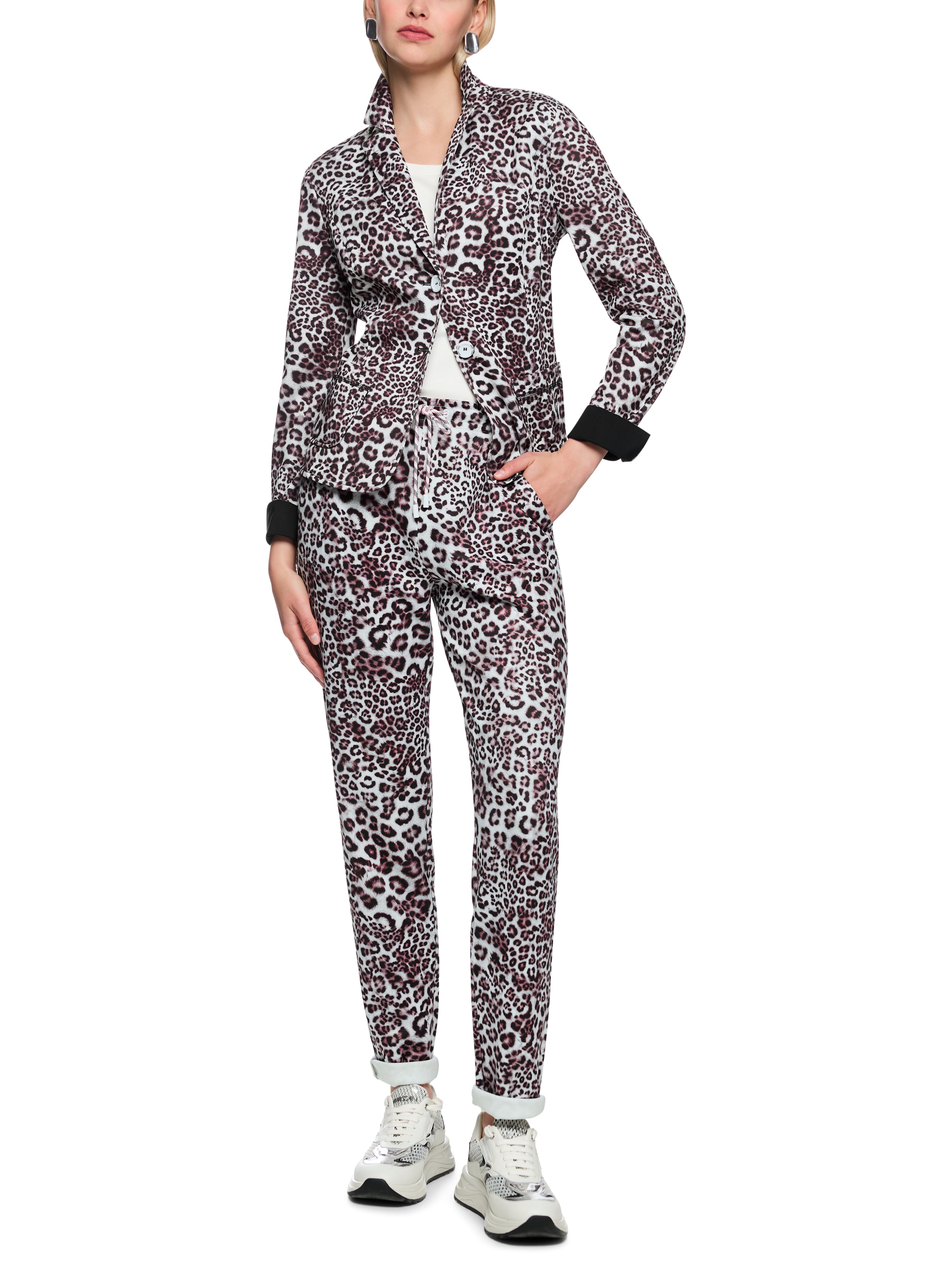 Marc Cain Blazer mit Leo Print