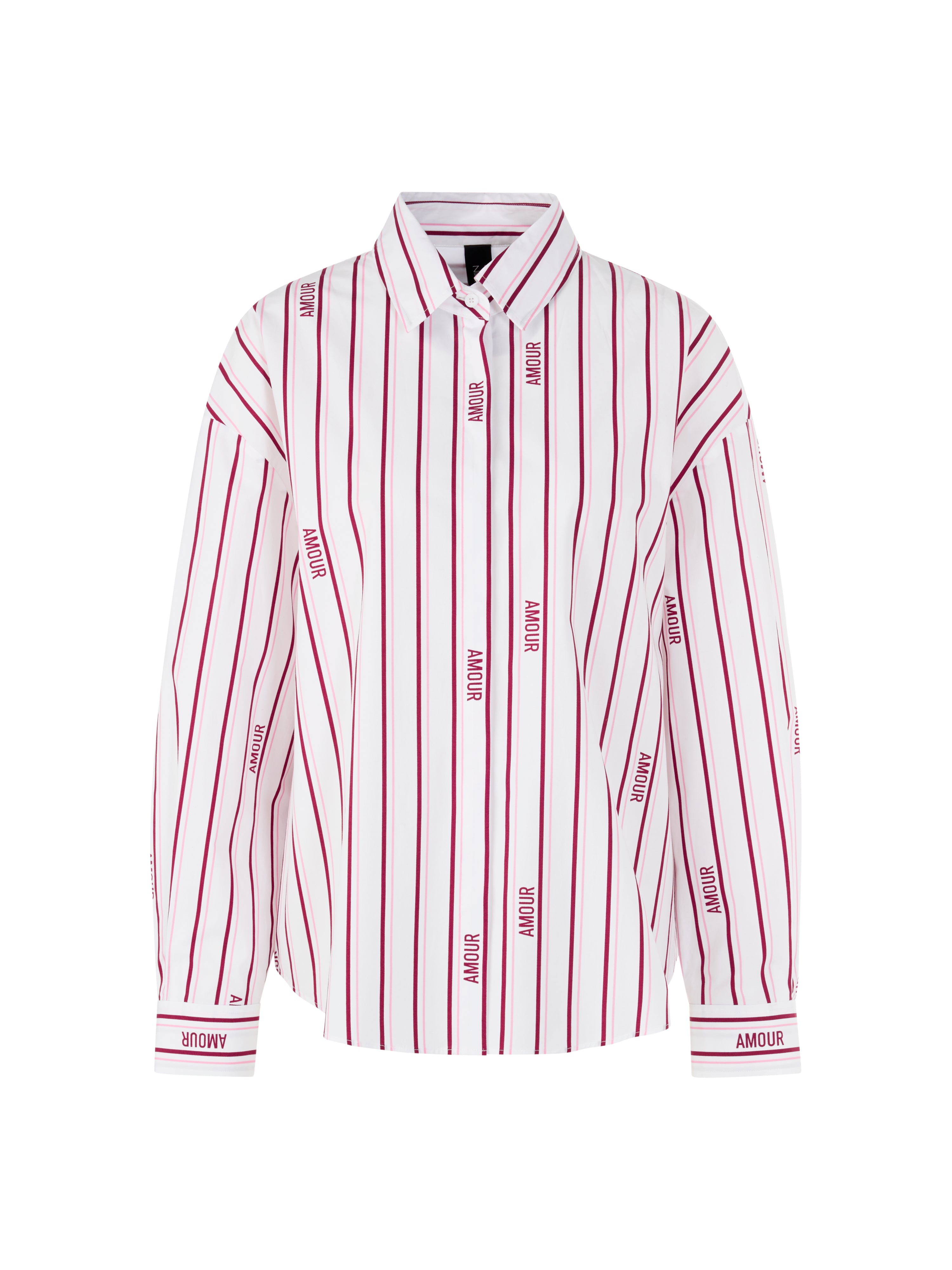 Marc Cain Gestreifte Bluse "Rethink Together"