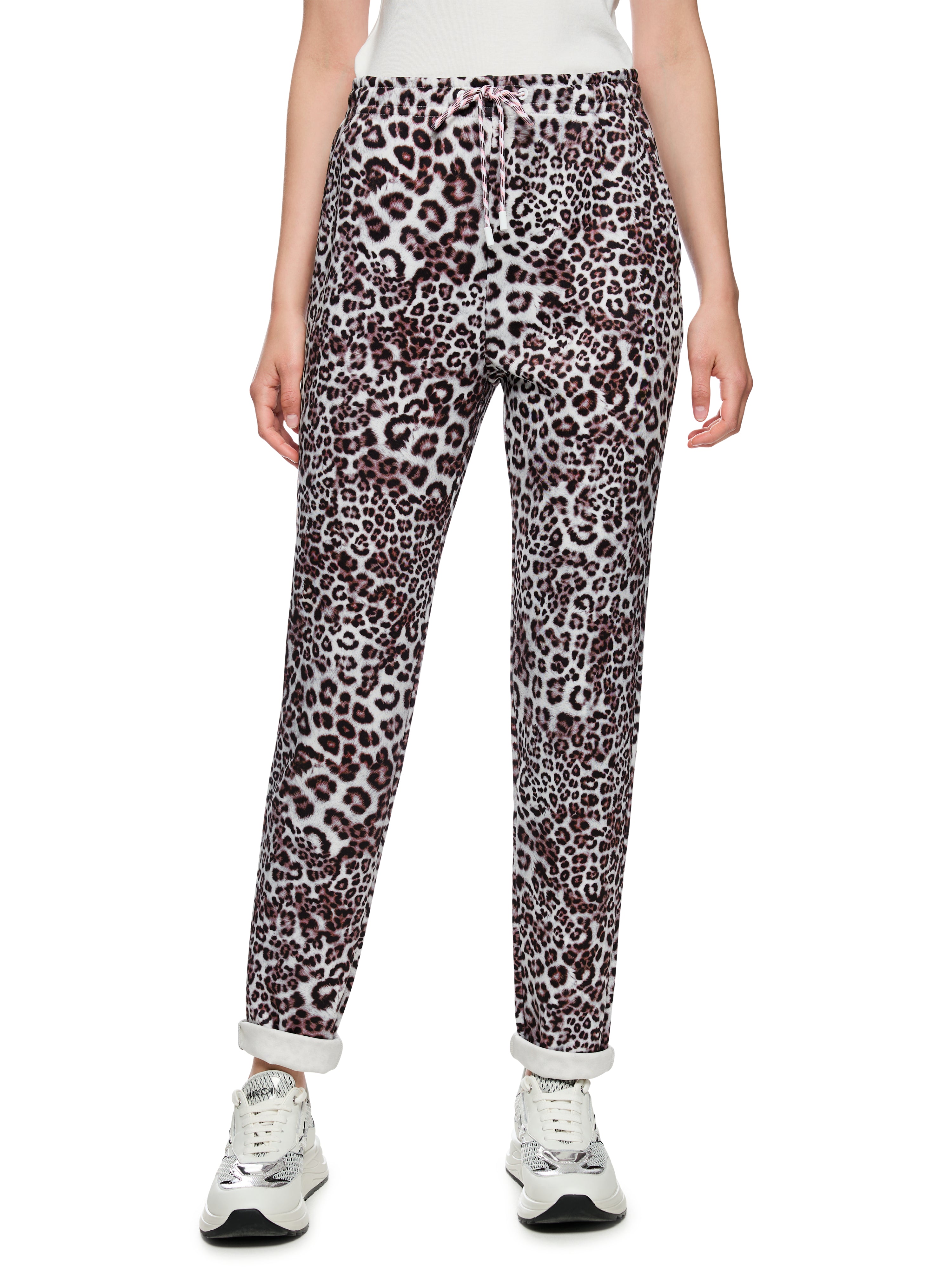 Marc Cain Hose FOCHA mit Leo Print